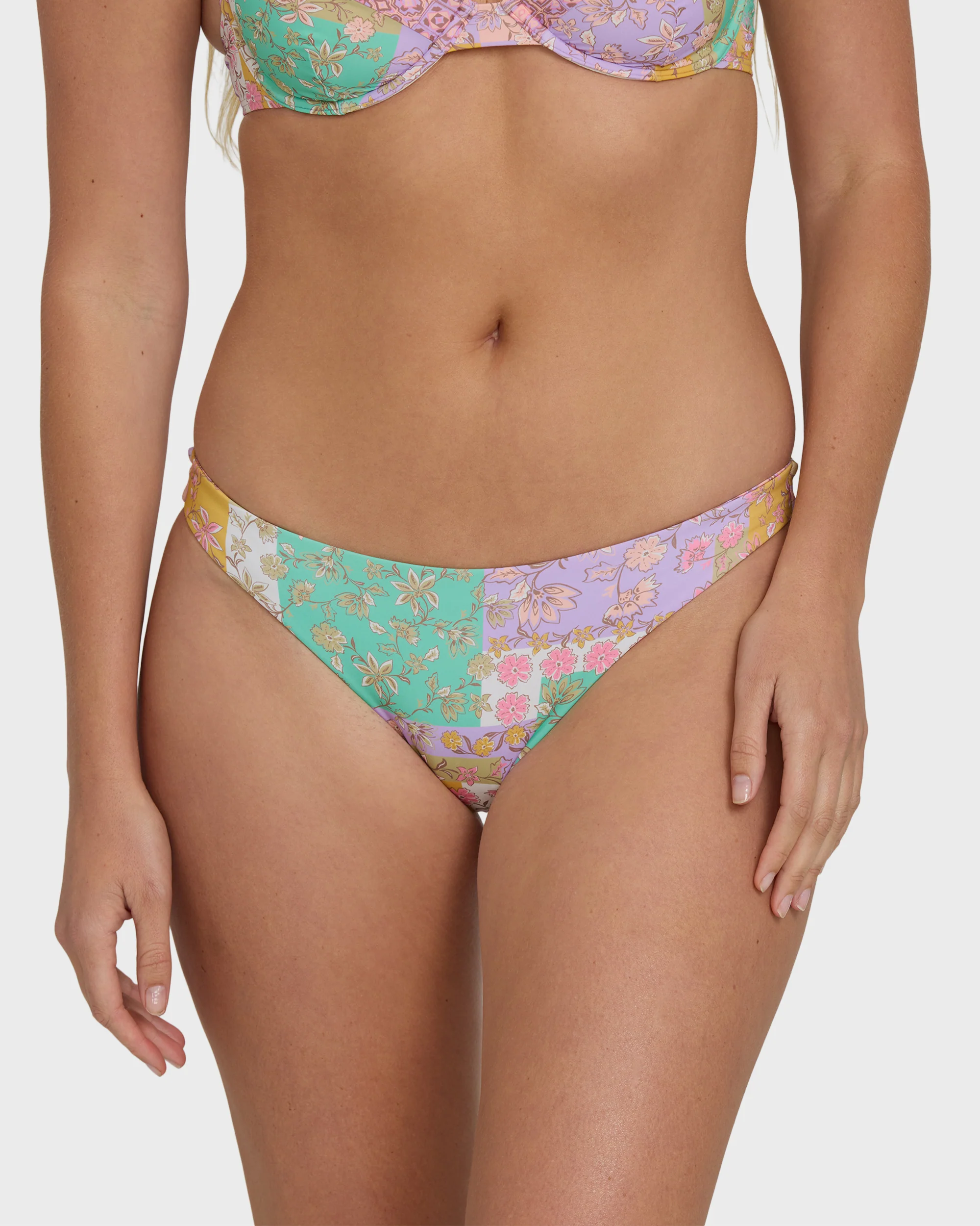 Dreamy Daze Tropic Reversible Bikini Bottoms - Sweet Lilac - Image 5