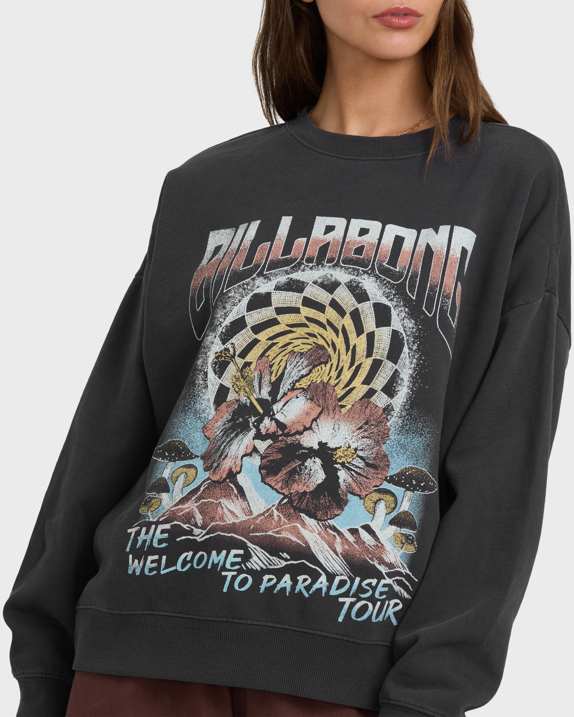 Echo Crewneck Sweatshirt - Black - Image 4