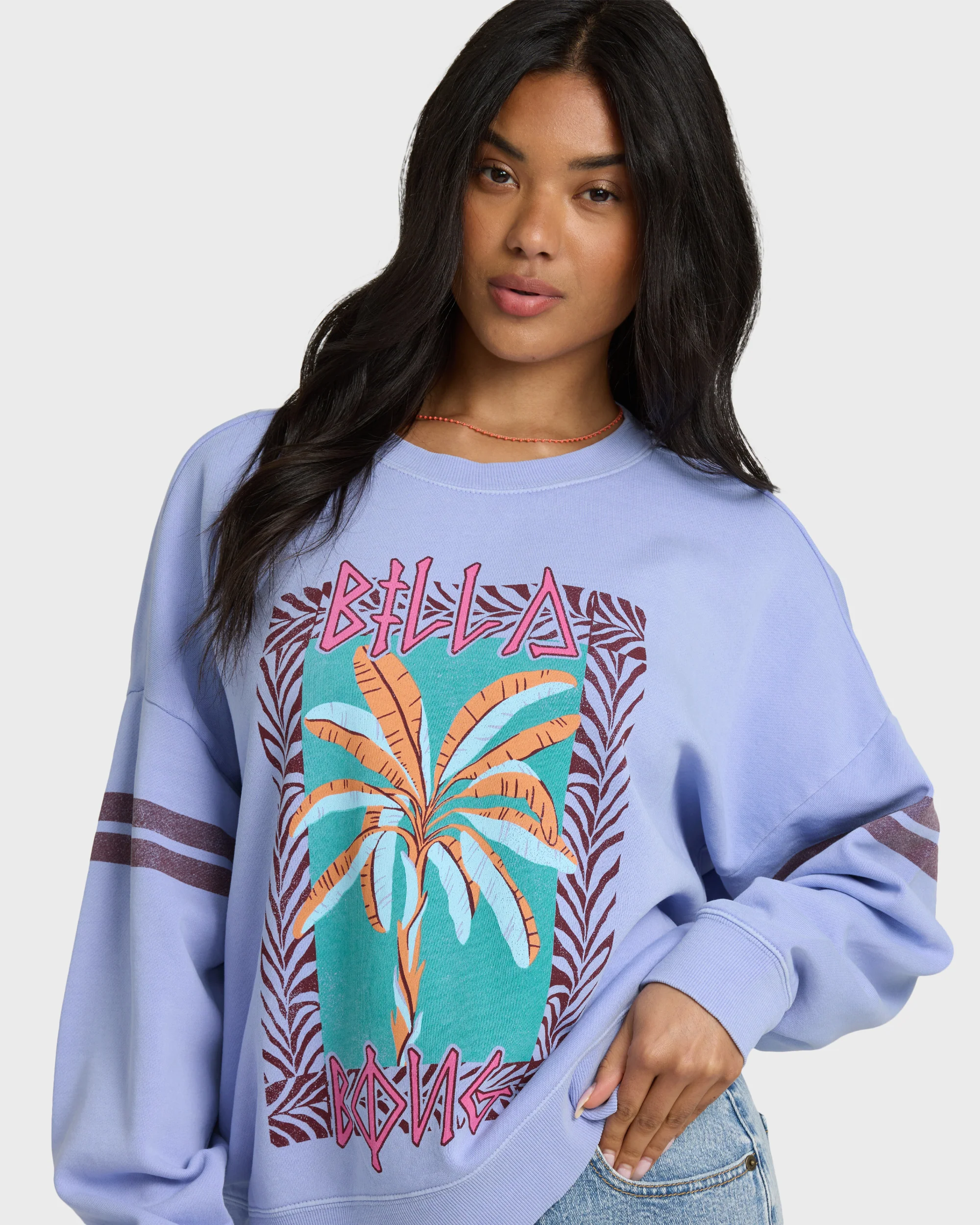 Echo Crewneck Sweatshirt - Twilight Blue - Image 4