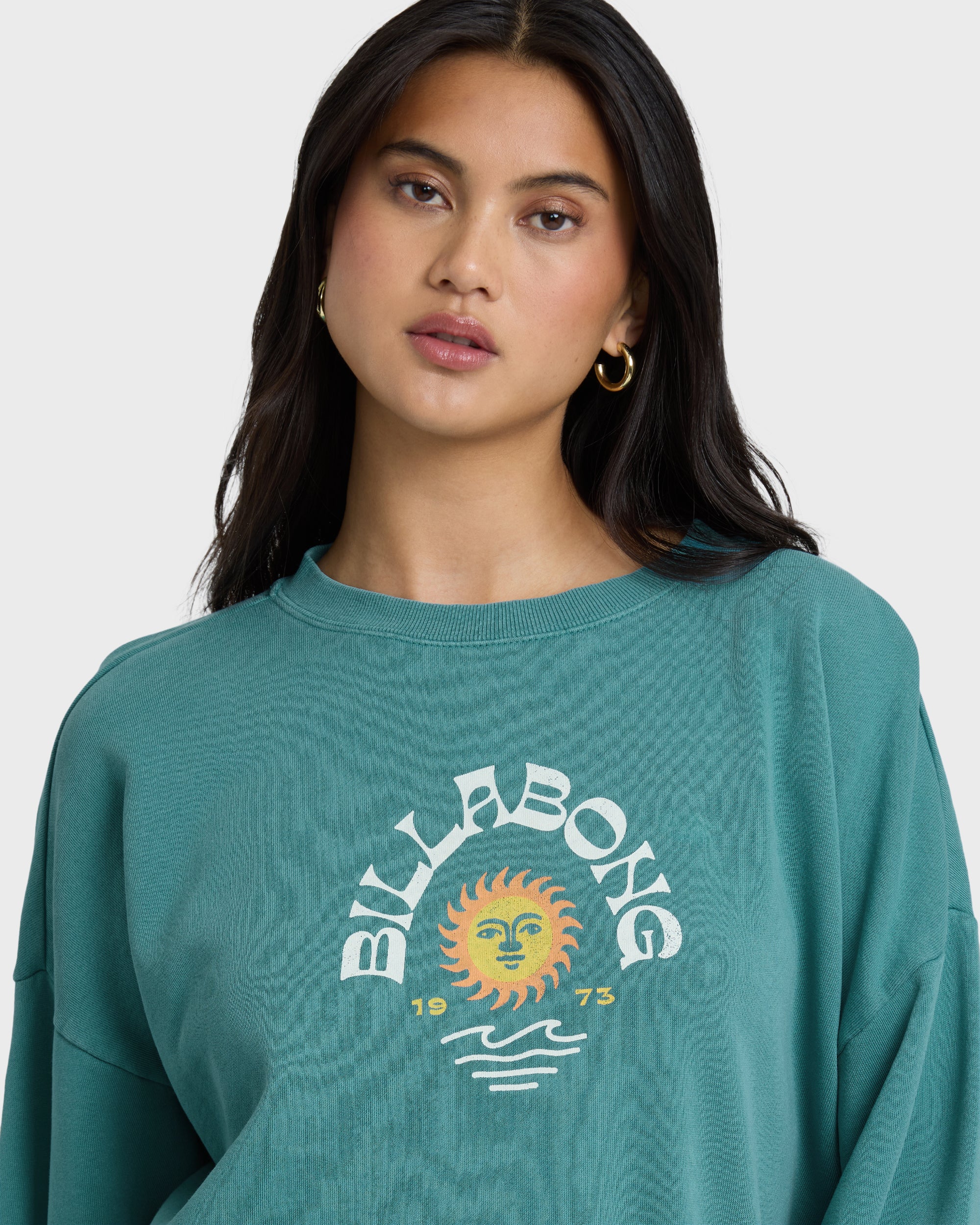 Echo Crewneck Sweatshirt - Bay Blue - Image 5