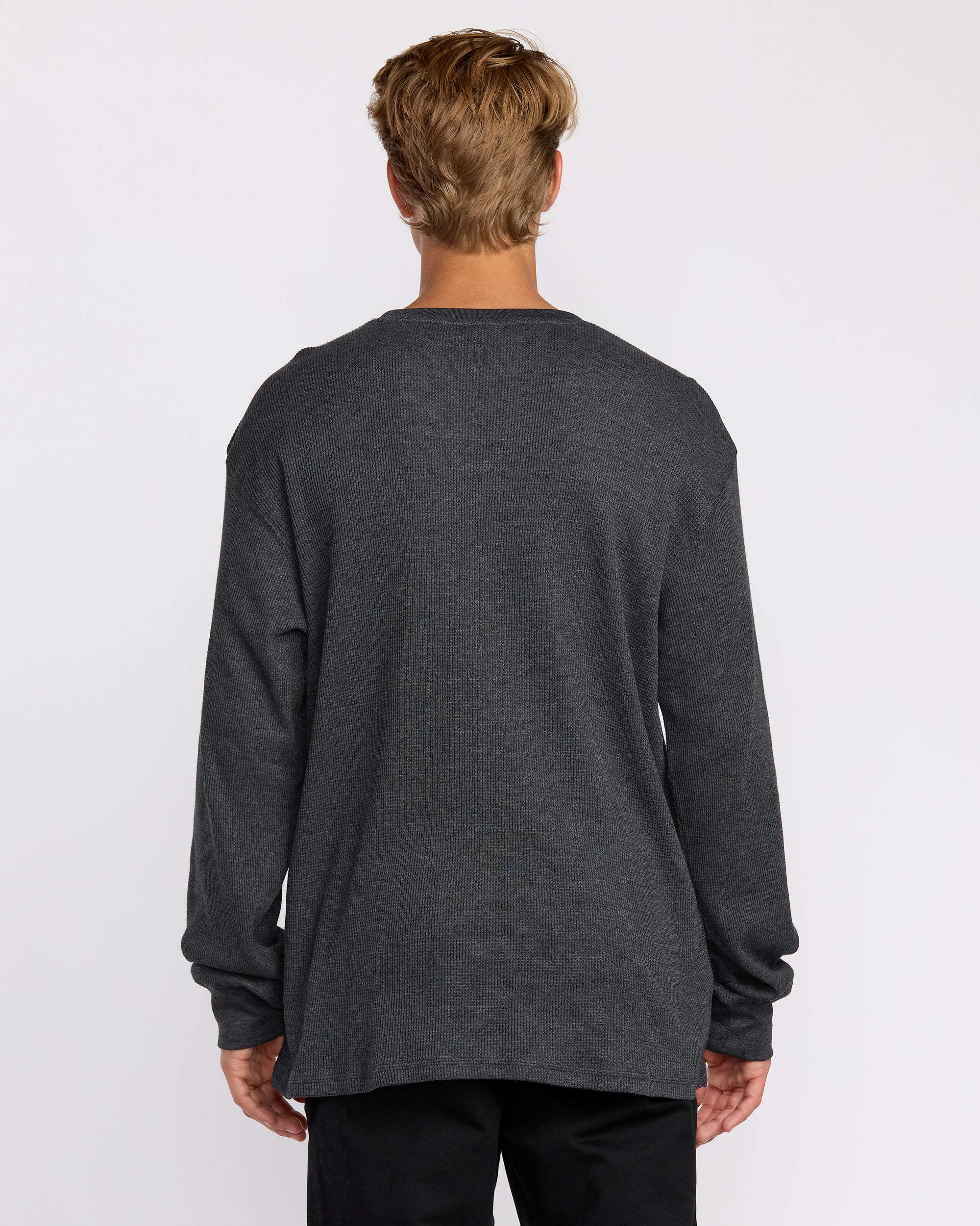 Essential Thermal Top - Black Heather - Image 4