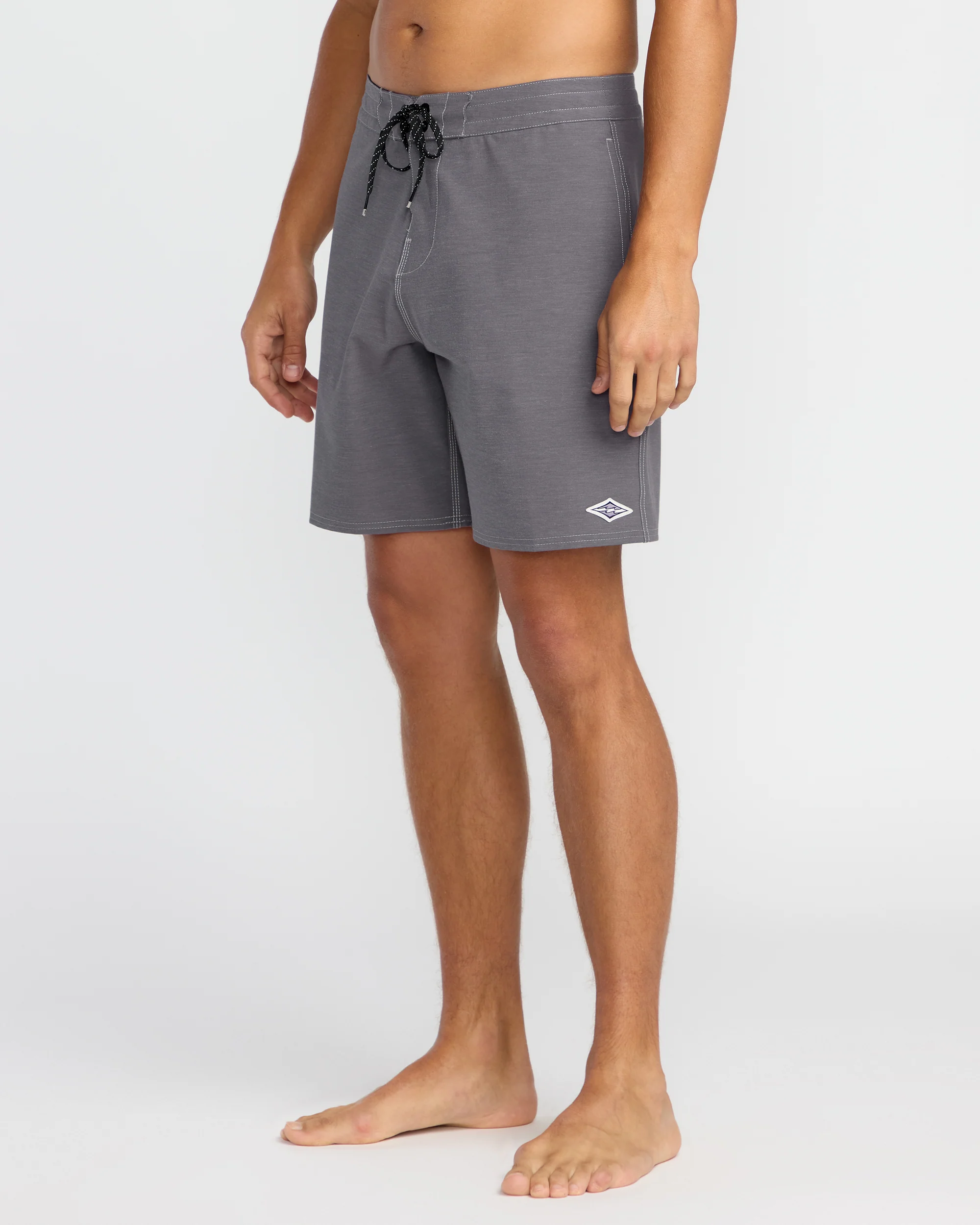 Every Other Day Lo Tide 18" Boardshorts - Gray Violet - Image 4