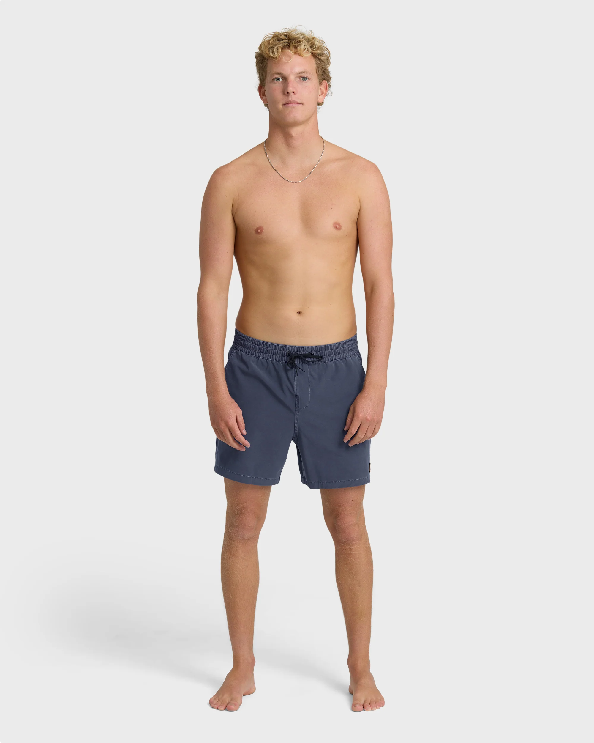 Every Other Day Wave Washed Layback 16" Trunks - Graystone - Image 6