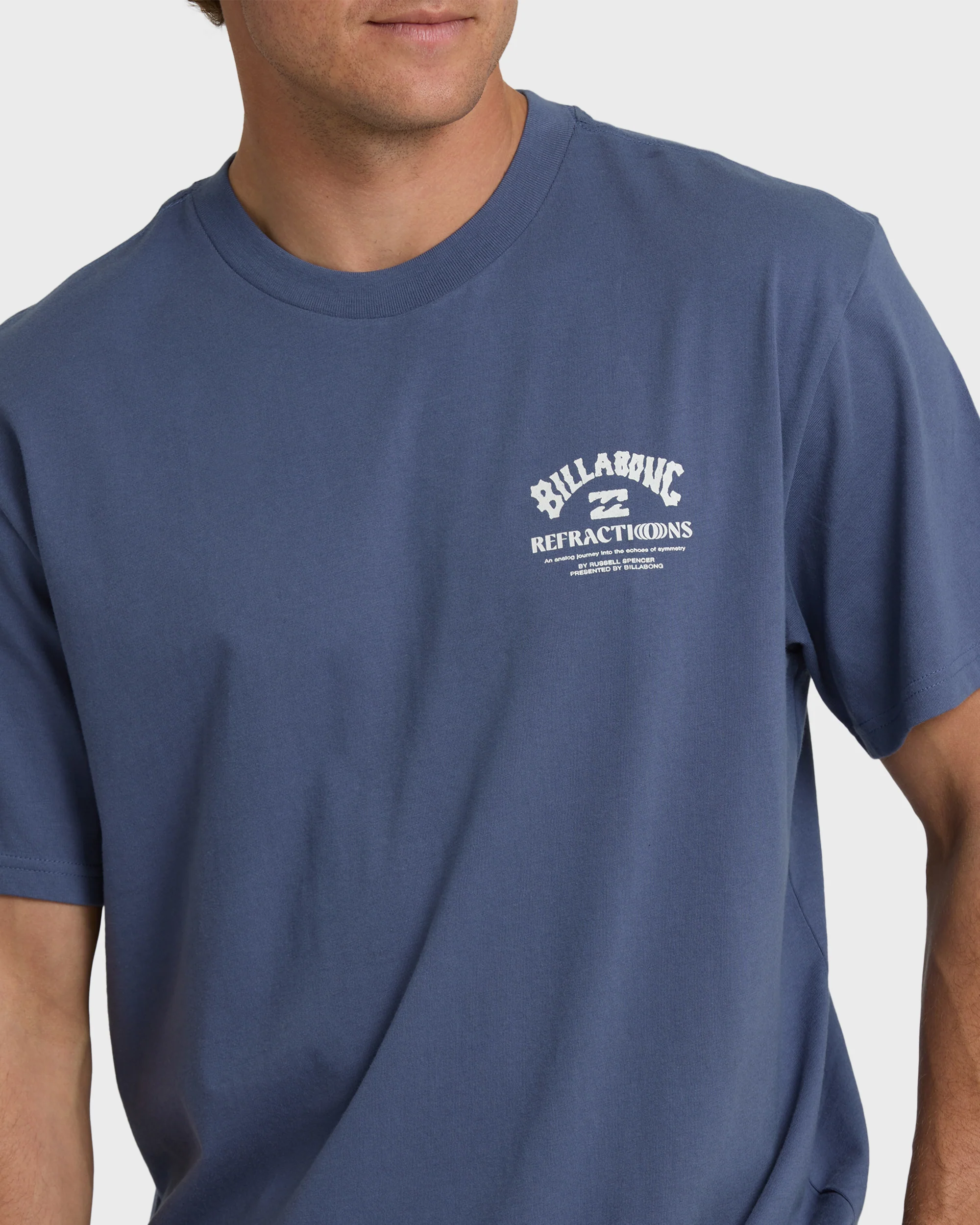 Flower Premium Short Sleeve T-Shirt - Vintage Indigo - Image 5