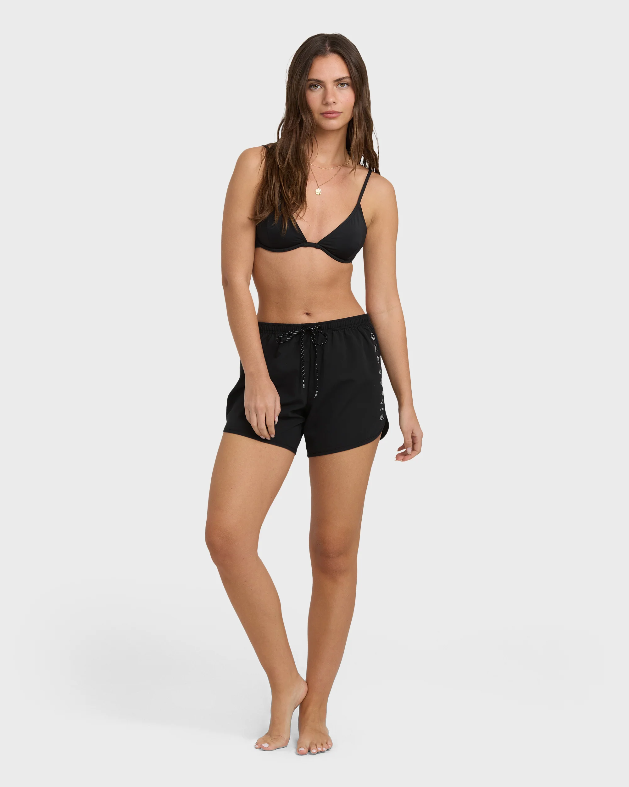 Fun Times Boardshort - Black Pebble - Image 3