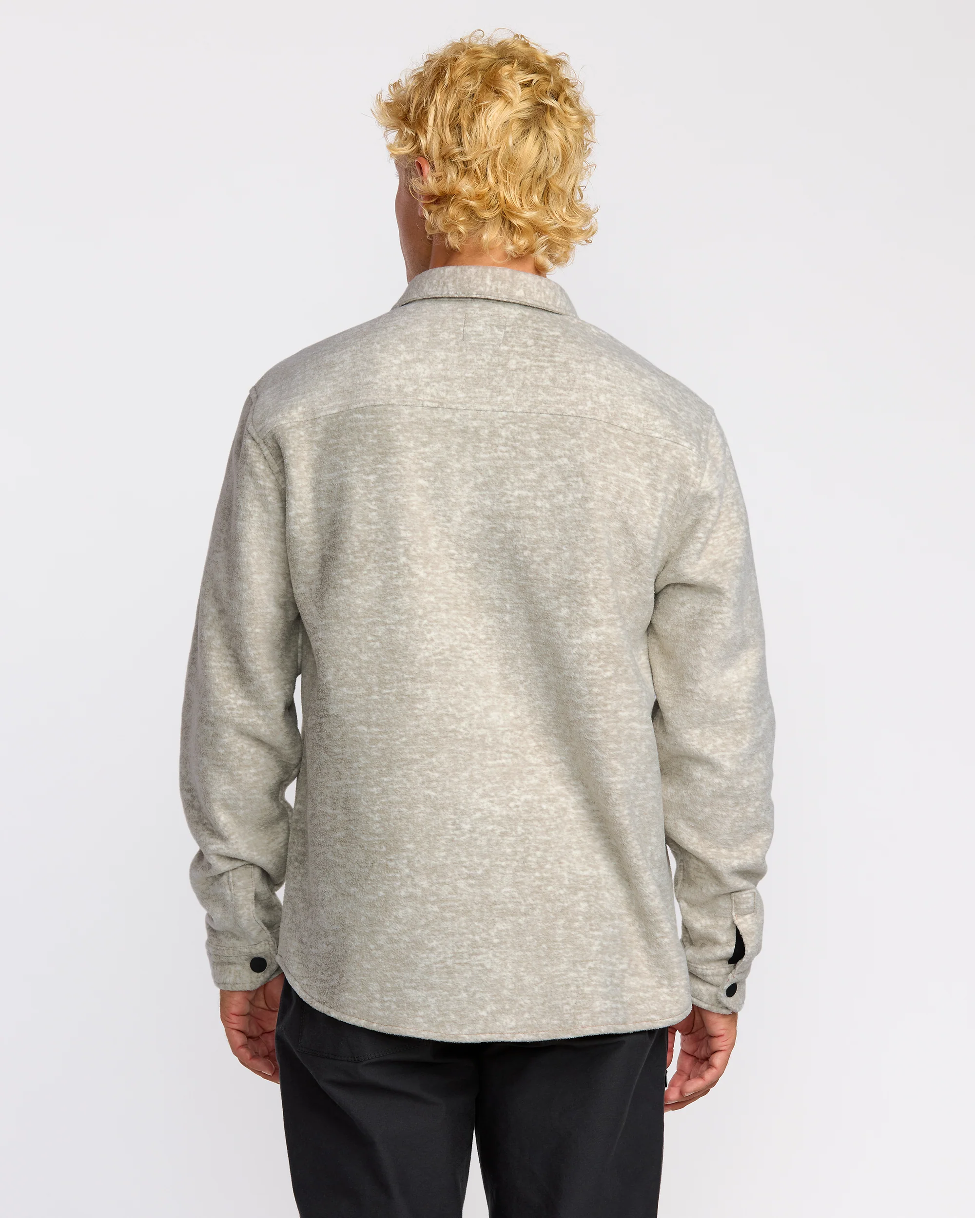Furnace Flannel Shirt - Gravel - Image 6