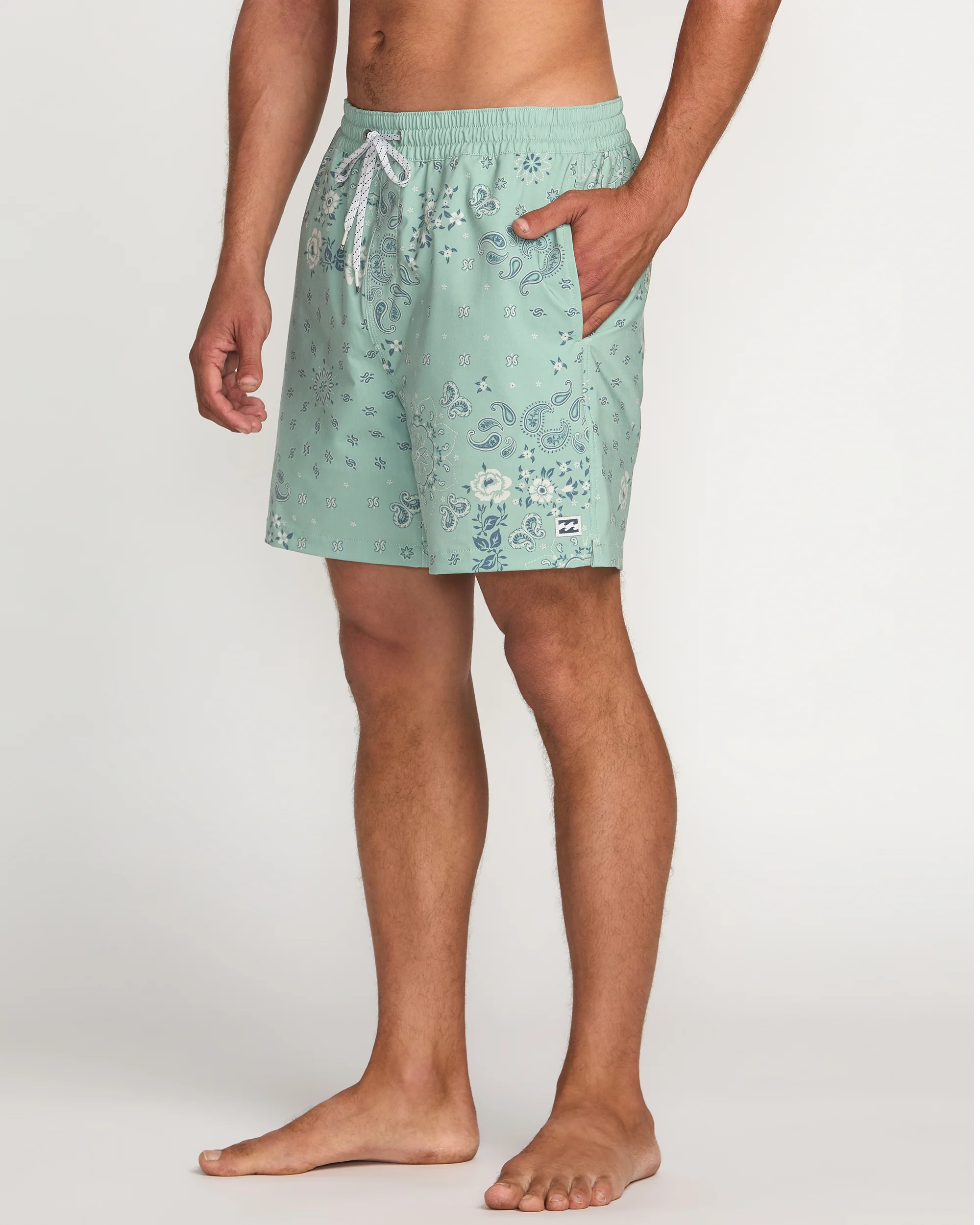 Good Times Layback 16" Trunks - Mist Green - Image 7