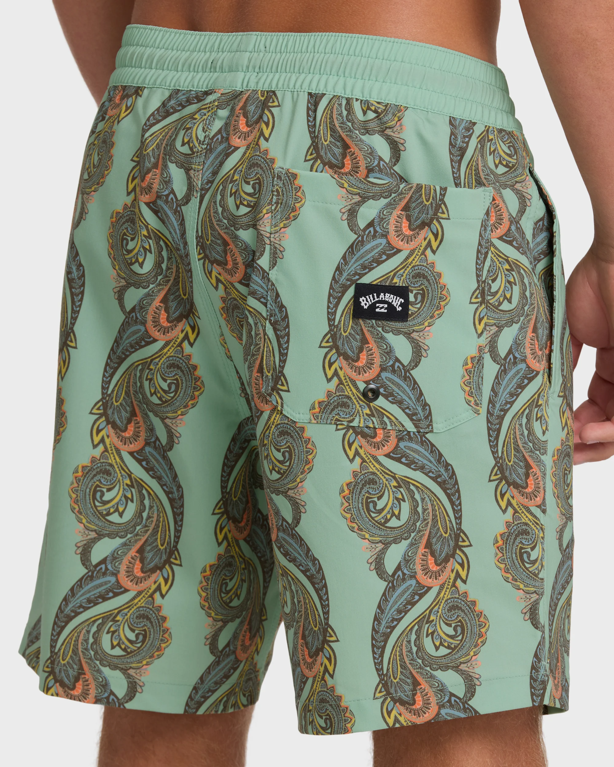 Good Times Layback 16" Trunks - Granite Green - Image 6