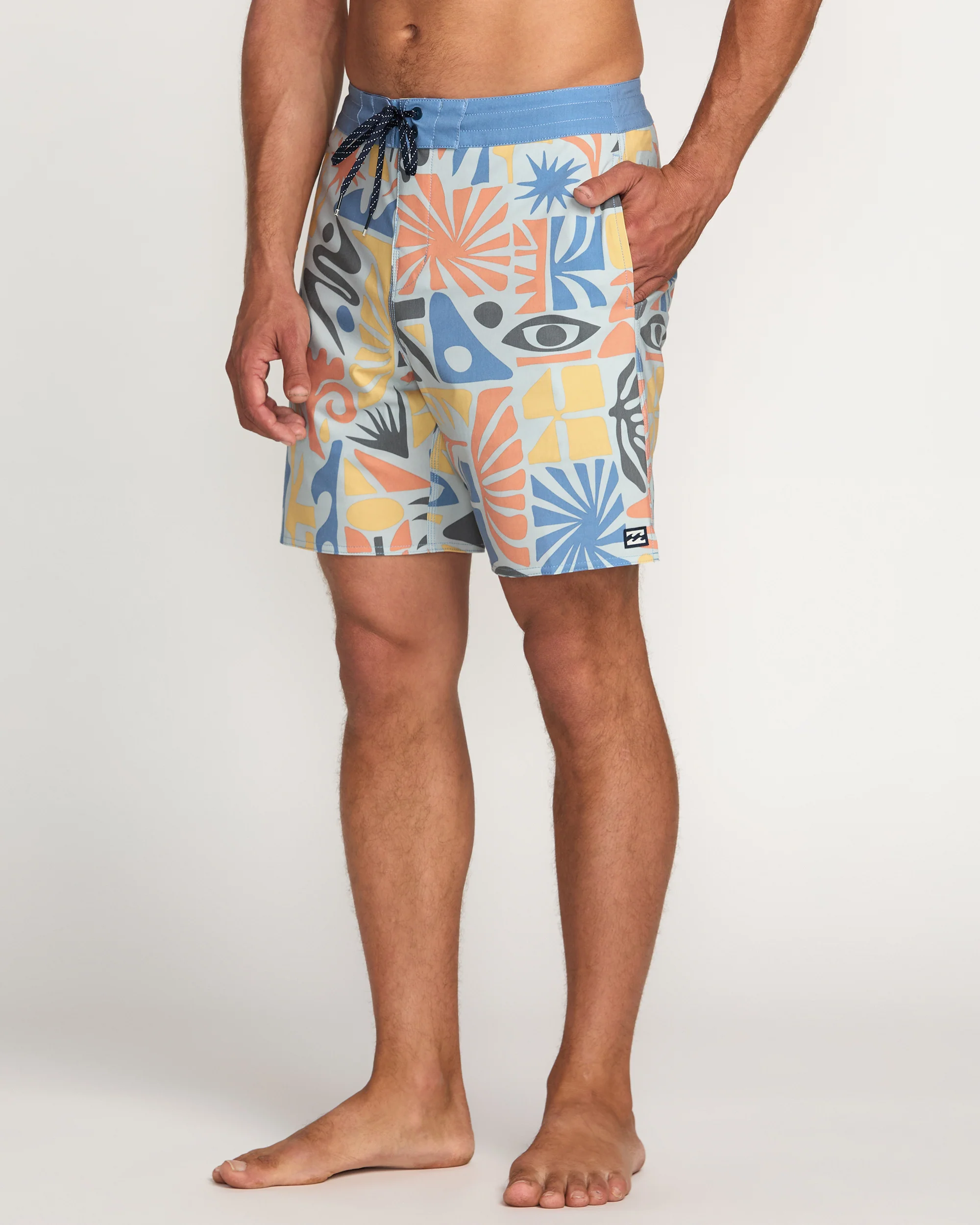 Good Times Lo Tide 18" Boardshorts - Multi - Image 7