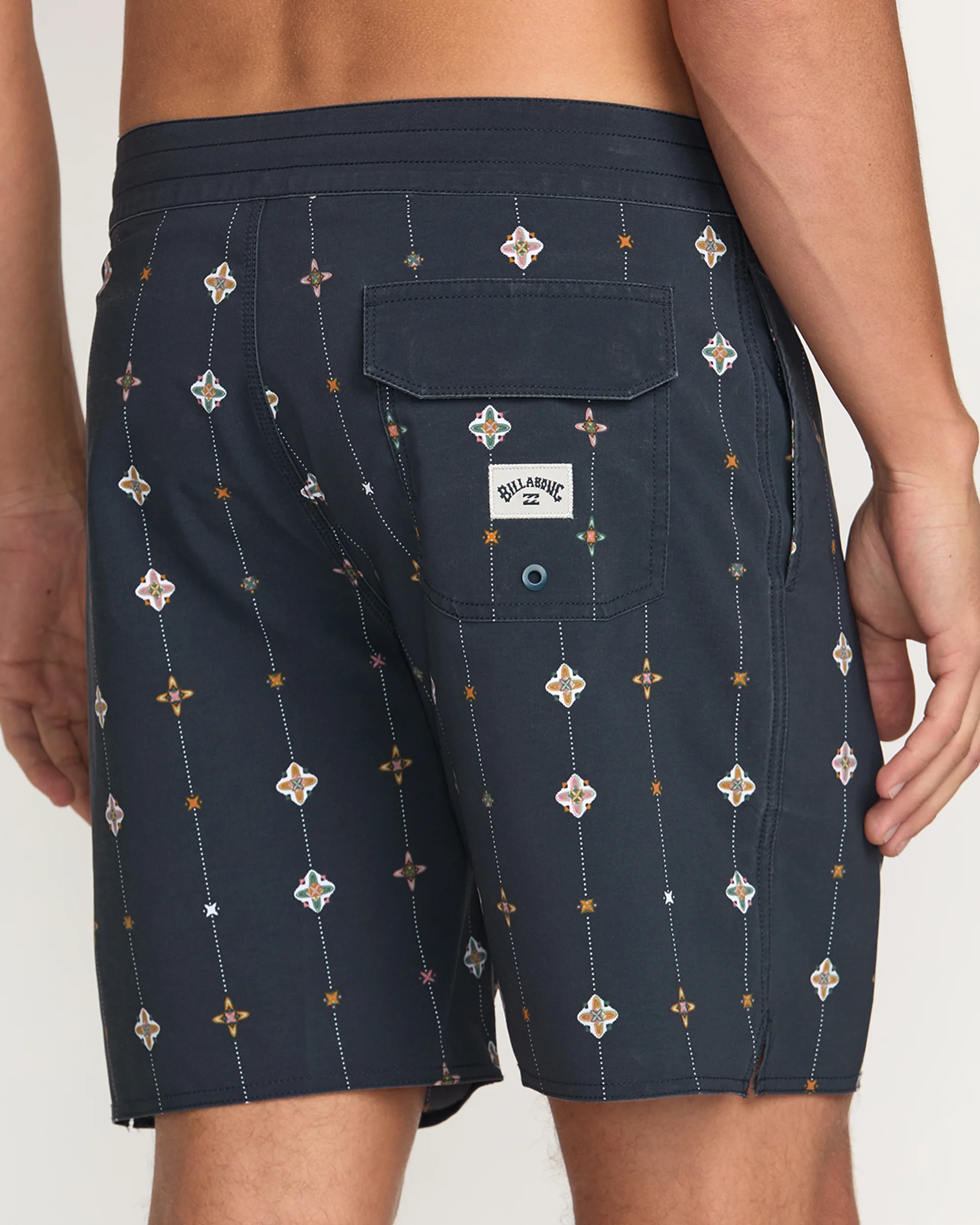 Good Times Lo Tide 18" Boardshorts - Navy - Image 9