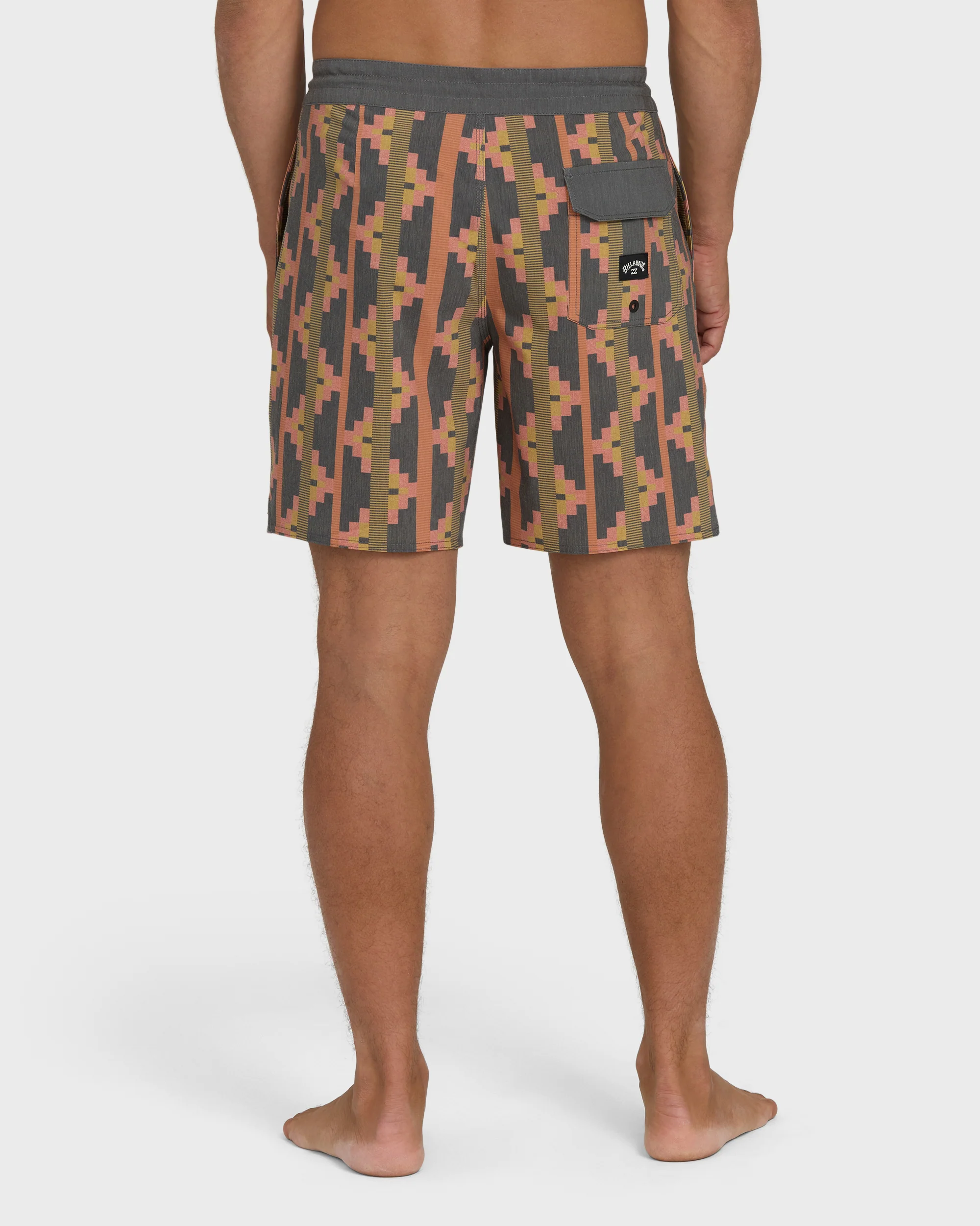 Good Times Lo Tide 18" Boardshorts - Rust - Image 2