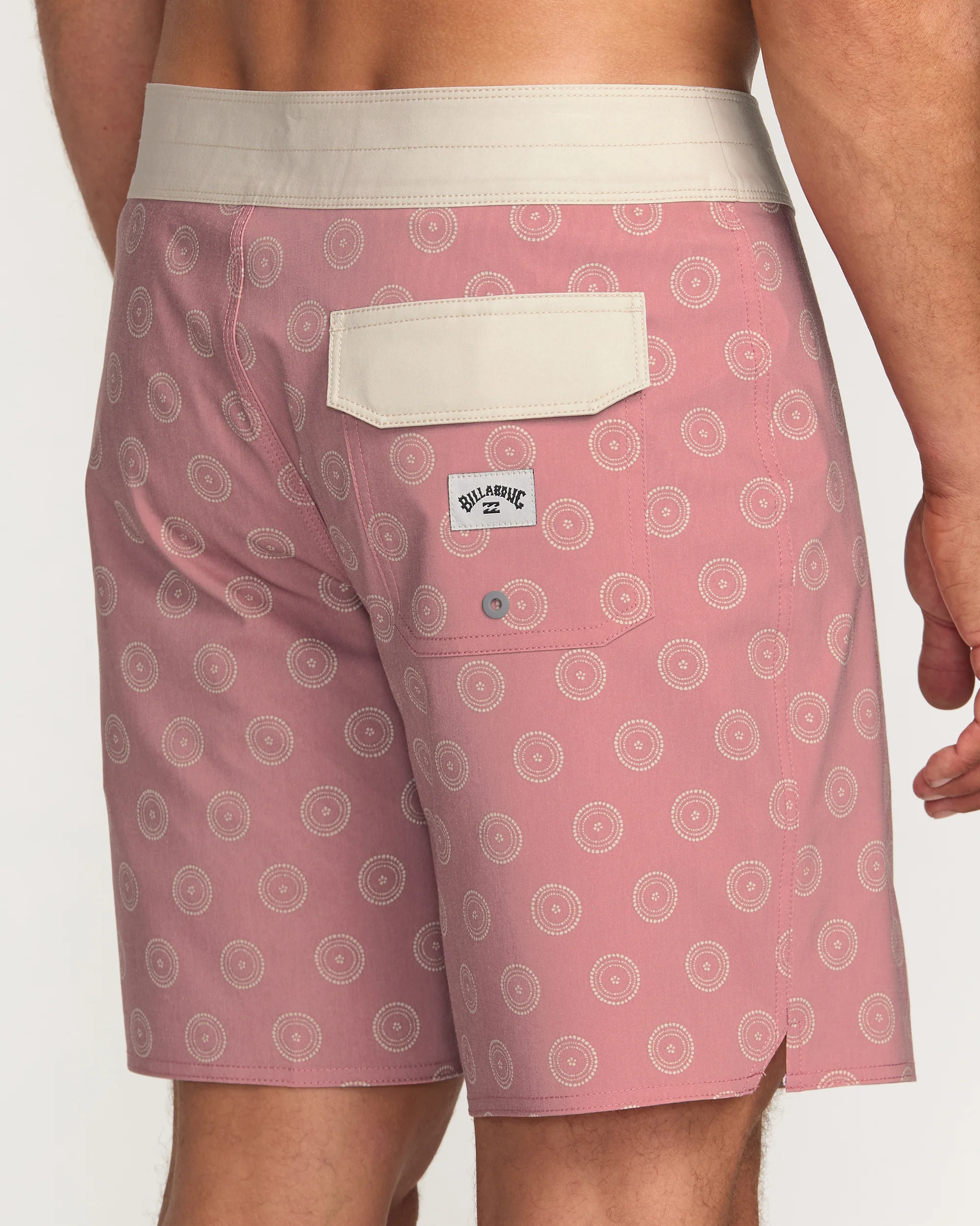 Good Times Pro Performance 18" Boardshorts - Dusty Rose - Image 8