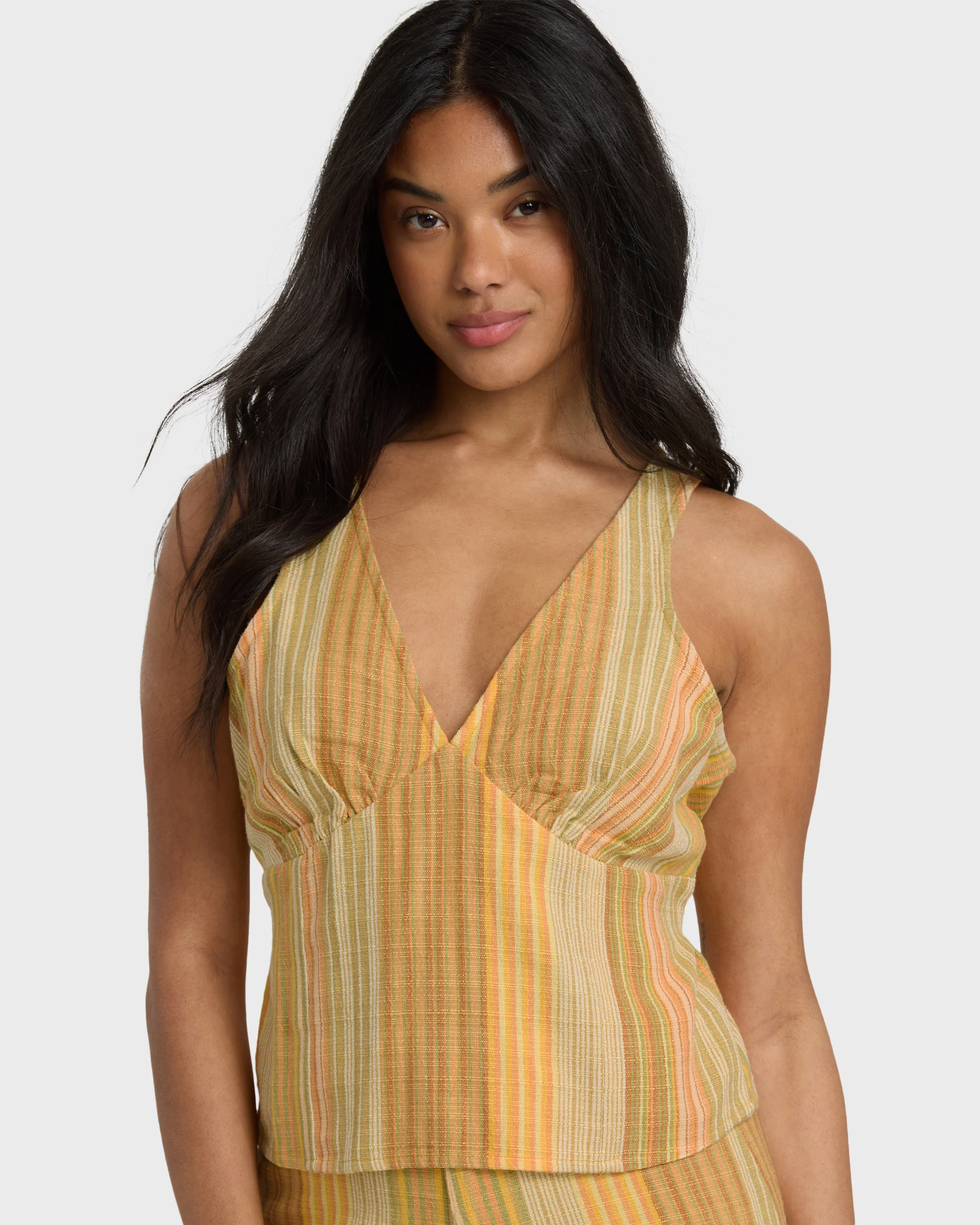 Hazy Daze Top - Brown Multi - Image 2