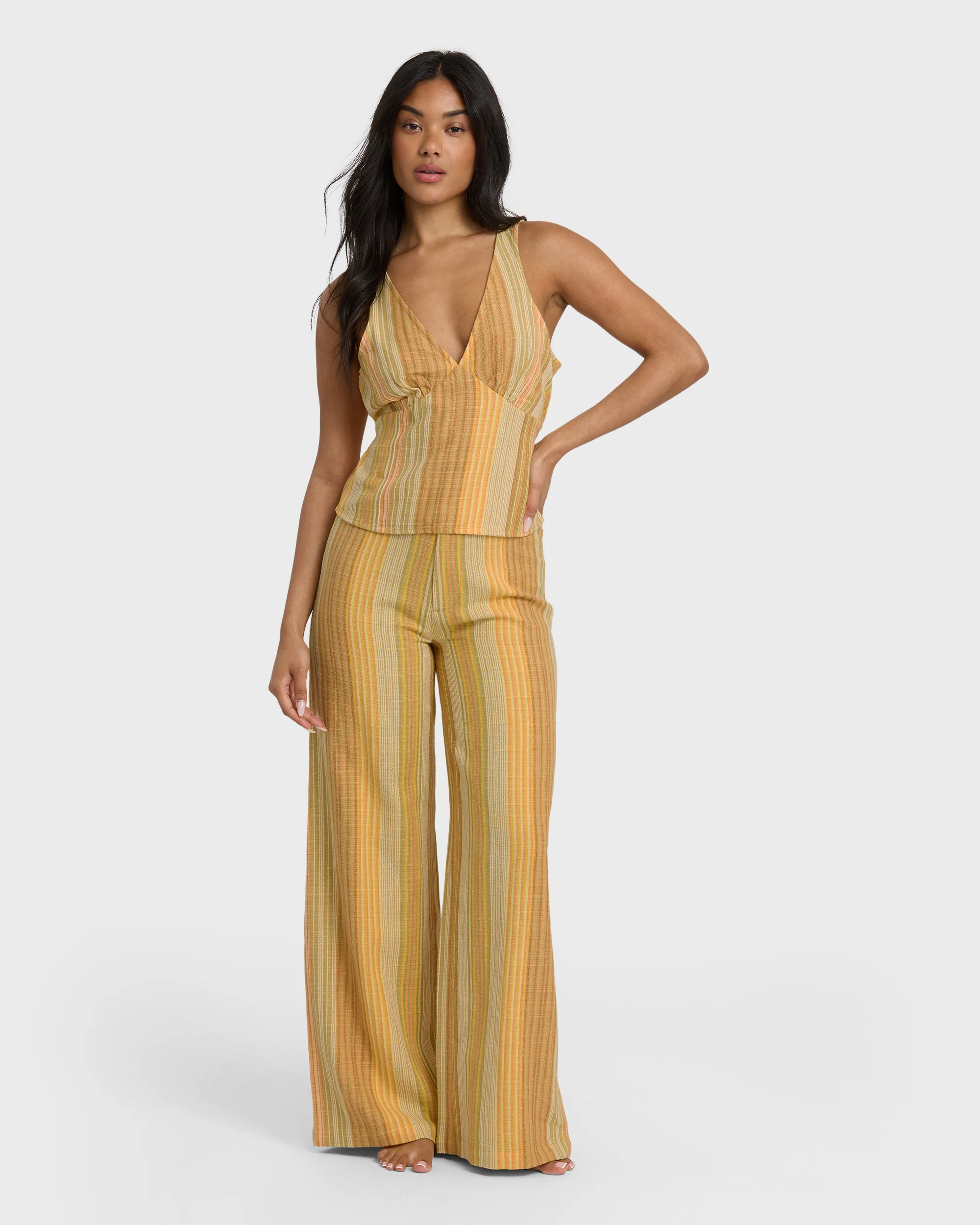 Hazy Daze Top - Brown Multi - Image 3