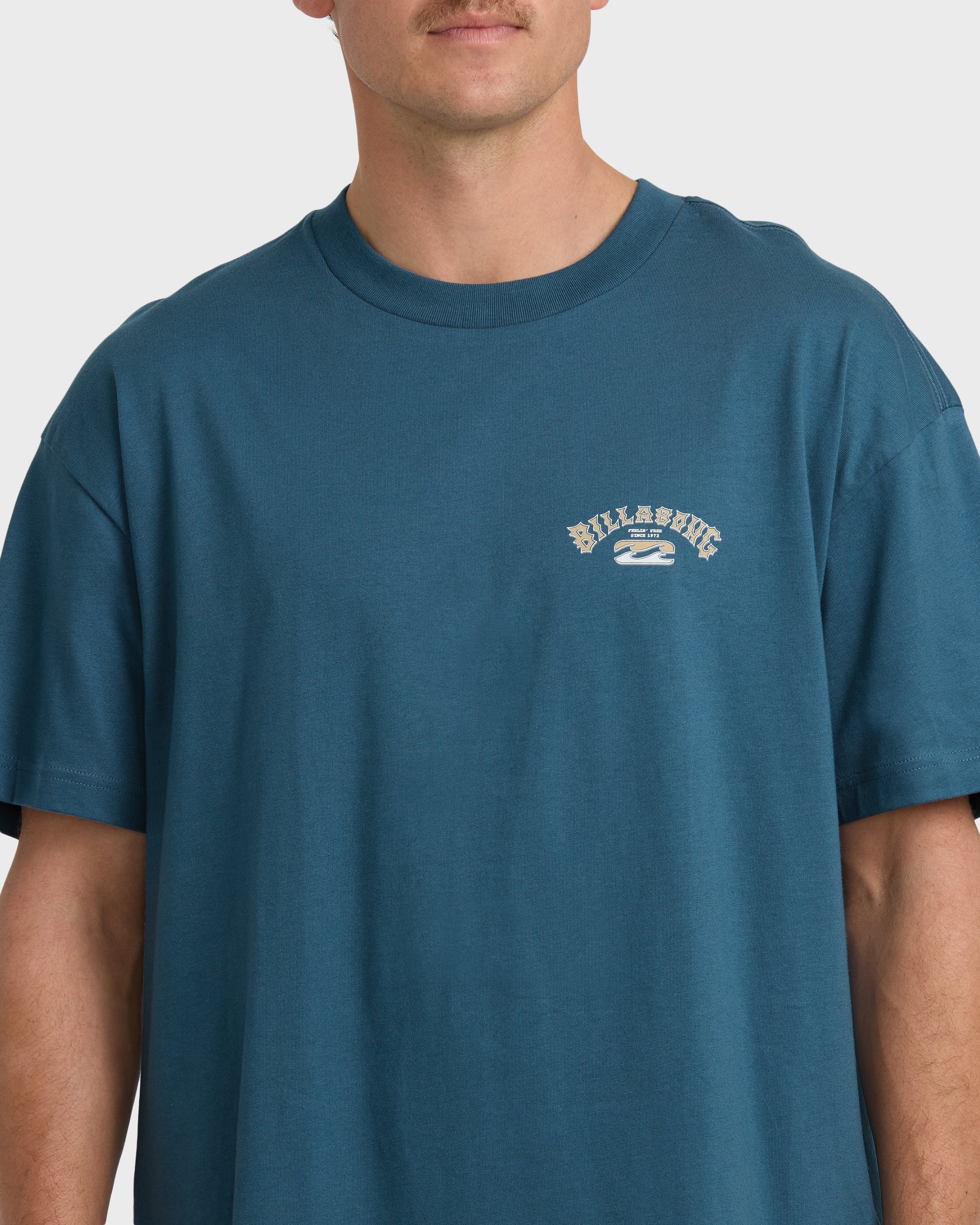 Heritage Arch OG Short Sleeve T-Shirt - Real Teal - Image 4