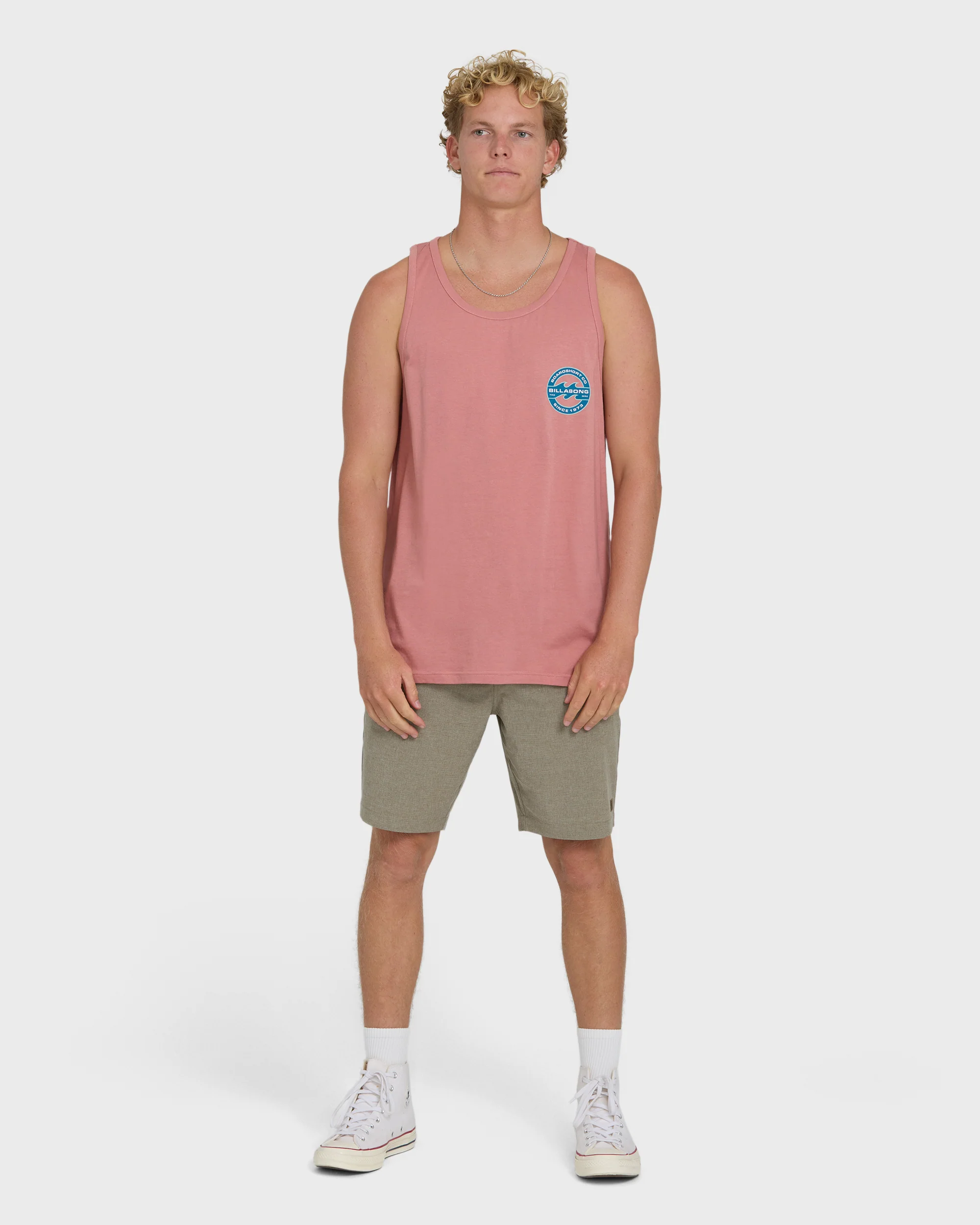 Hollow Fill Premium Tank Top - Ash Rose - Image 4
