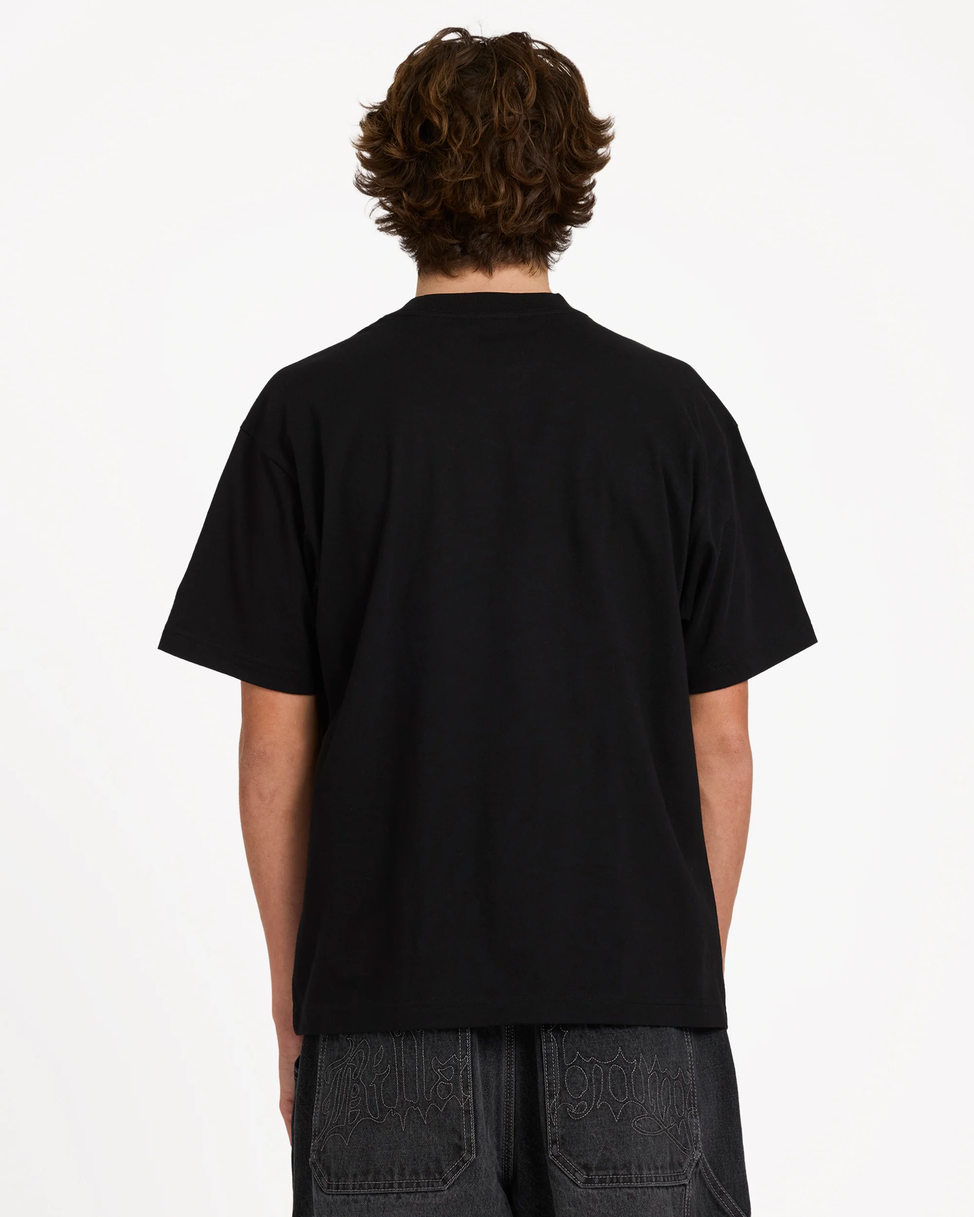 Immortal Blast Short Sleeve Knit T-Shirt - Black - Image 3