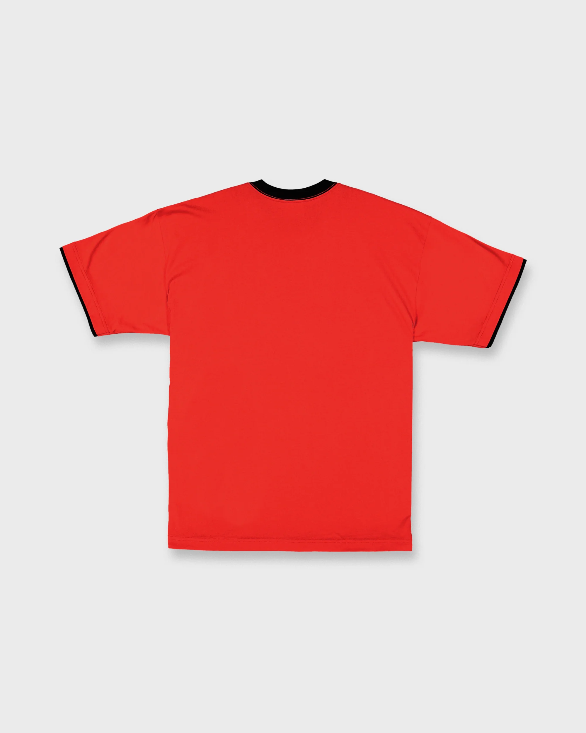 Immortal Tipper Short Sleeve Knit T-Shirt - Deep Red - Image 8