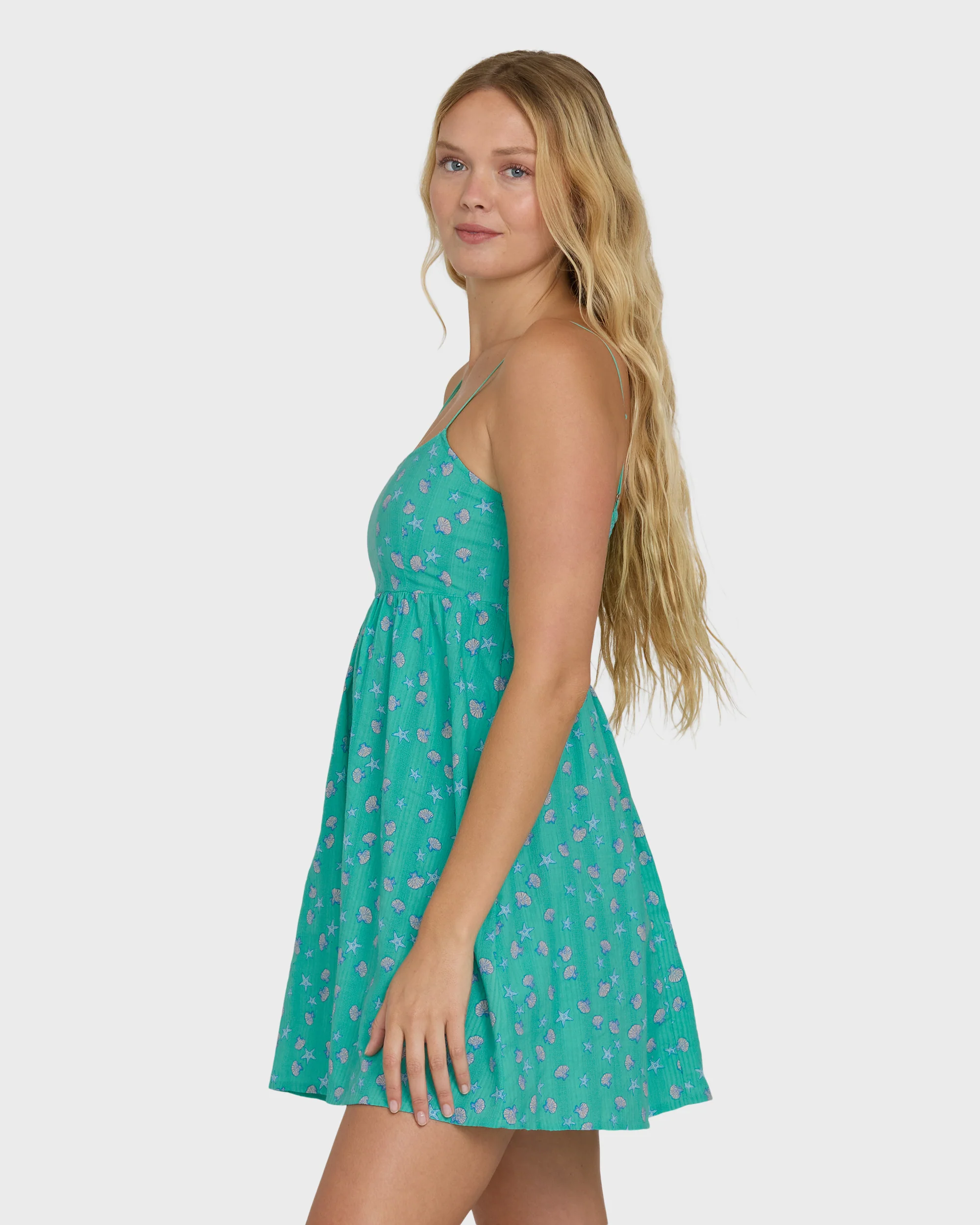 Island Heat Mini Cover-Up - Green Tropics - Image 3