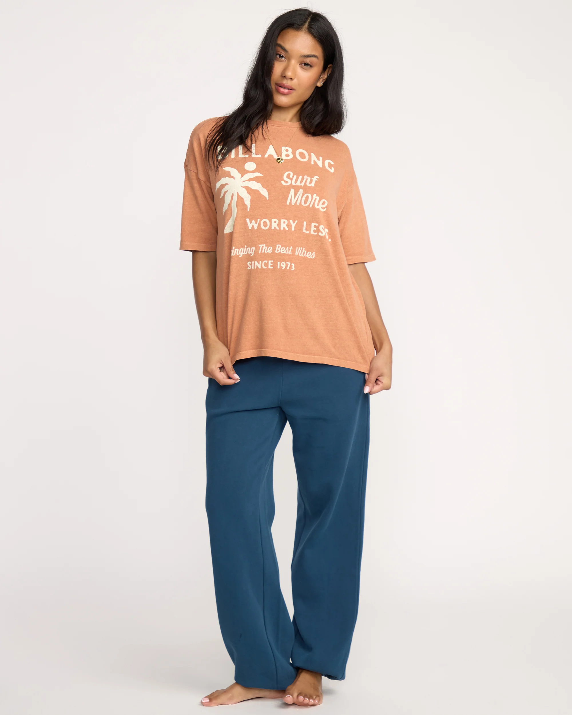 Jumps In Water Short Sleeve Tee - Sunburnt - Image 4