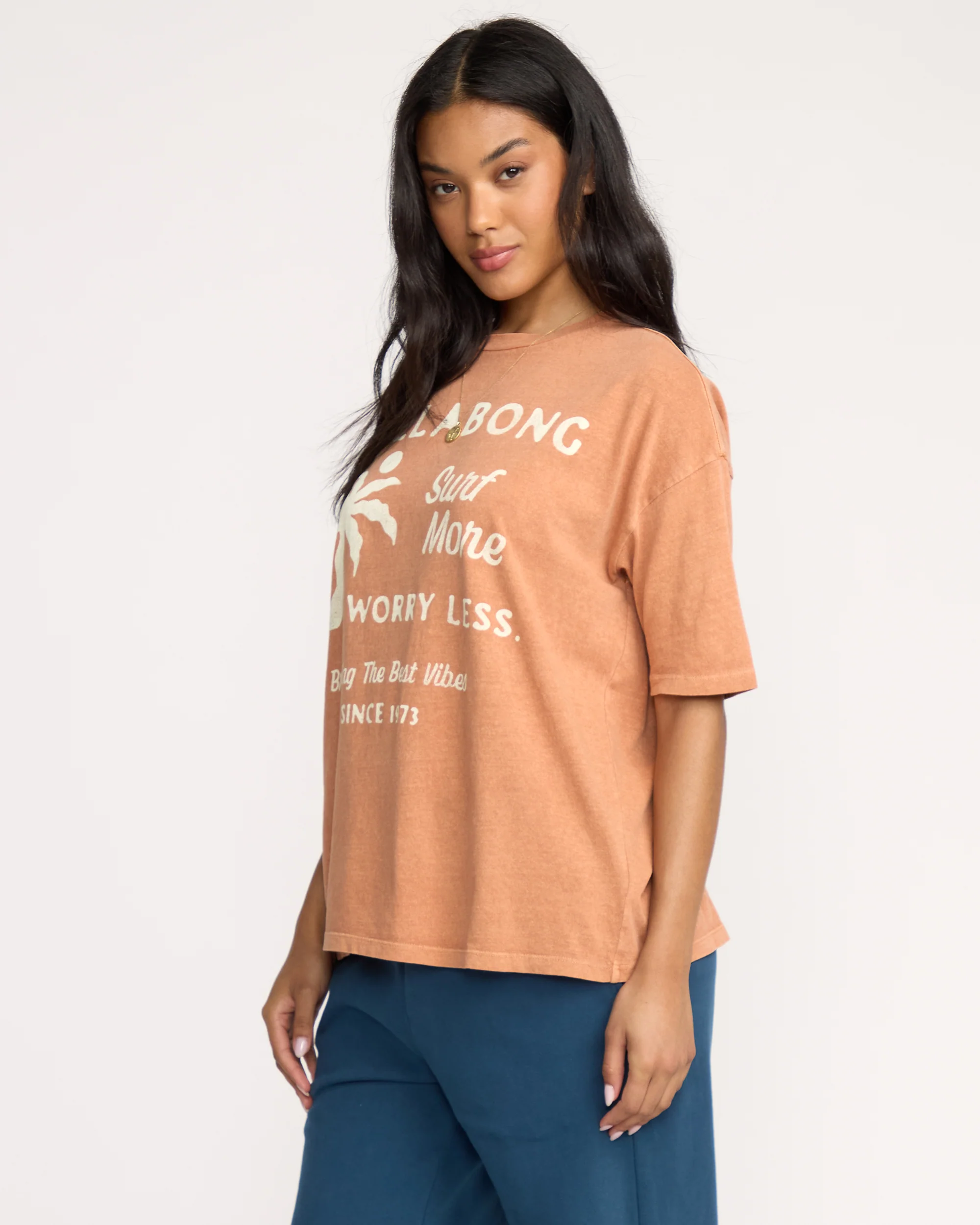 Jumps In Water Short Sleeve Tee - Sunburnt - Image 5