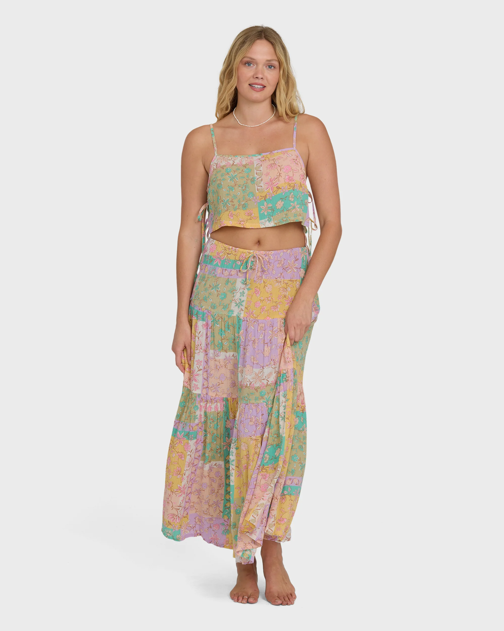 Just A Girl Maxi Skirt - Vintage Violet - Image 4