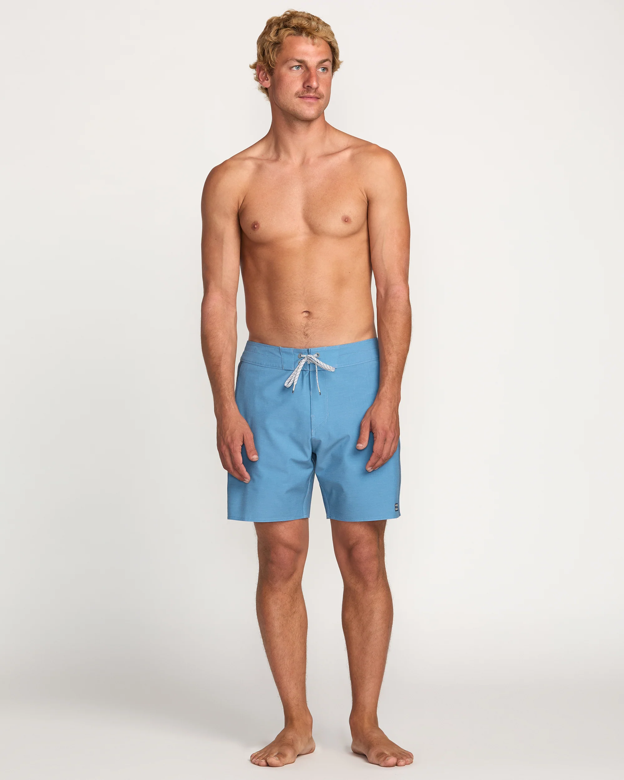 Kirra Pro Performance 18" Boardshorts - Carolina Blue - Image 6