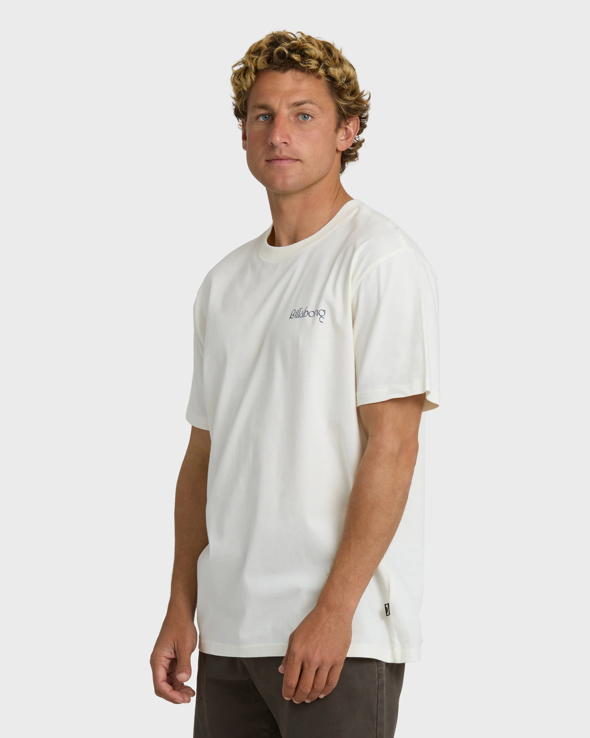 L.a.g.o. Premium Short Sleeve T-Shirt - Off White - Image 3