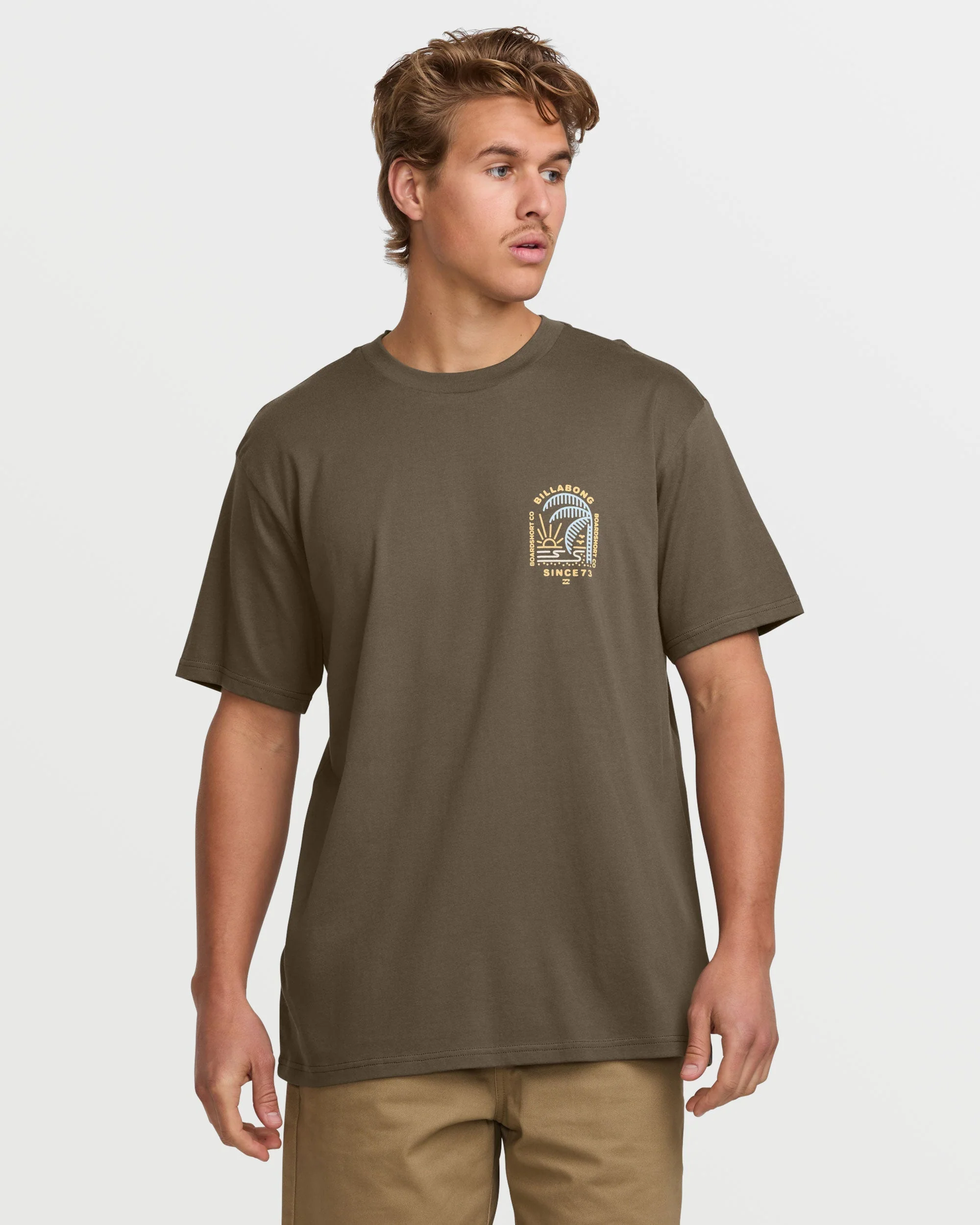 Last Light Premium Short Sleeve Tee - Brown - Image 2