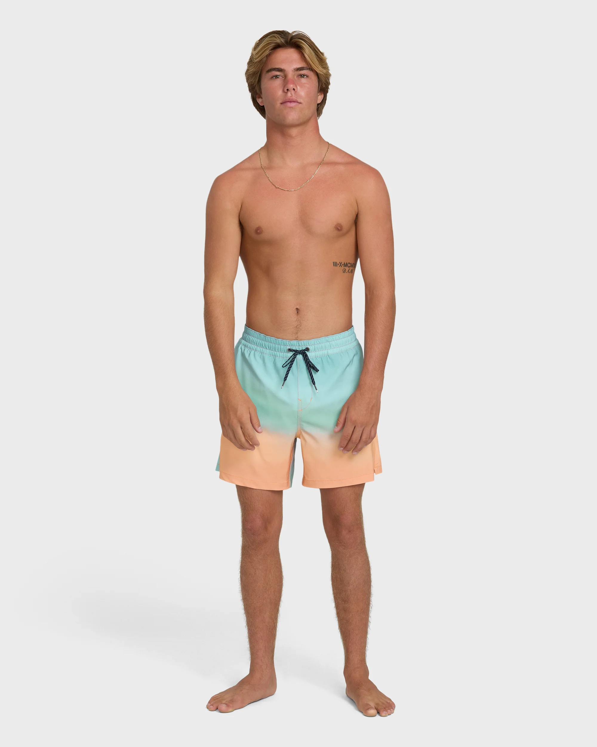 Lineup Layback 16" Trunks - Peach - Image 4