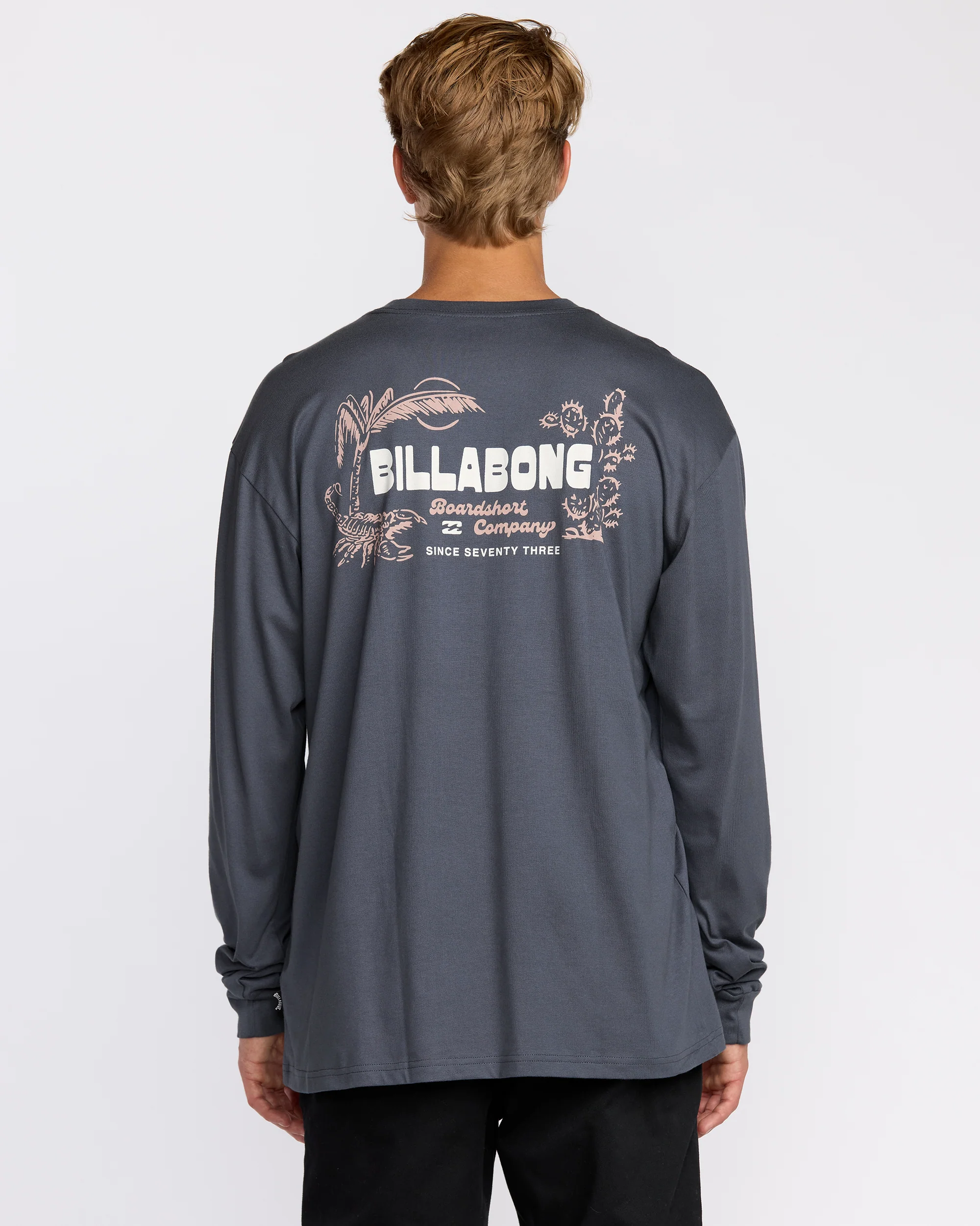 Lounge Regular Long Sleeve T-Shirt - Midnight Blue - Image 2