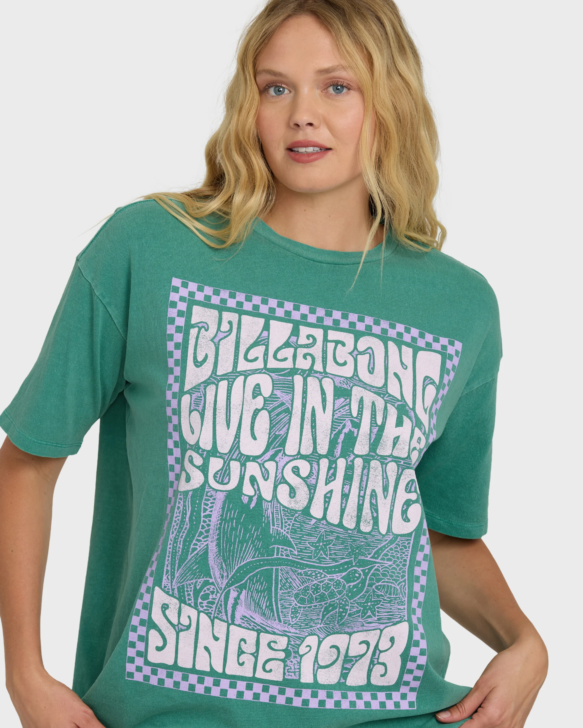 Lowest Tide Short Sleeve T-Shirt - Island Green - Image 4