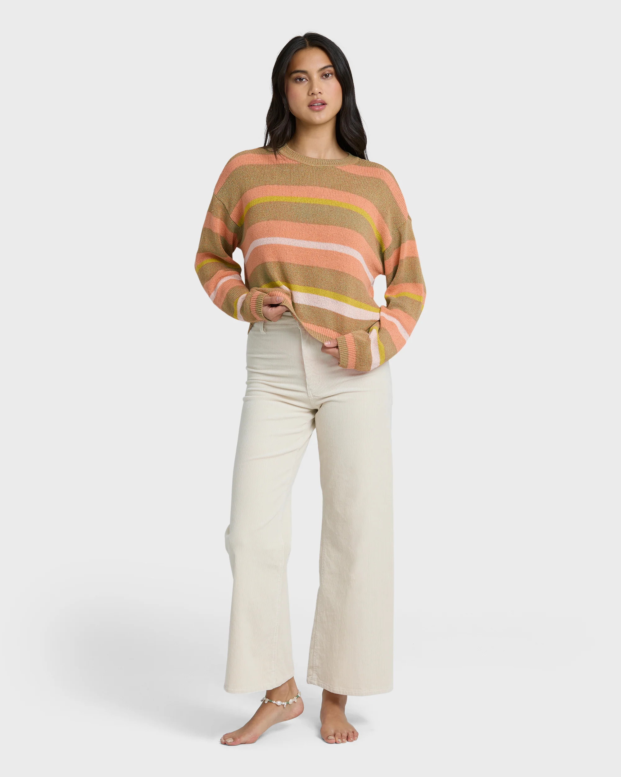 Make It Waves Sweater - Stone - Image 3