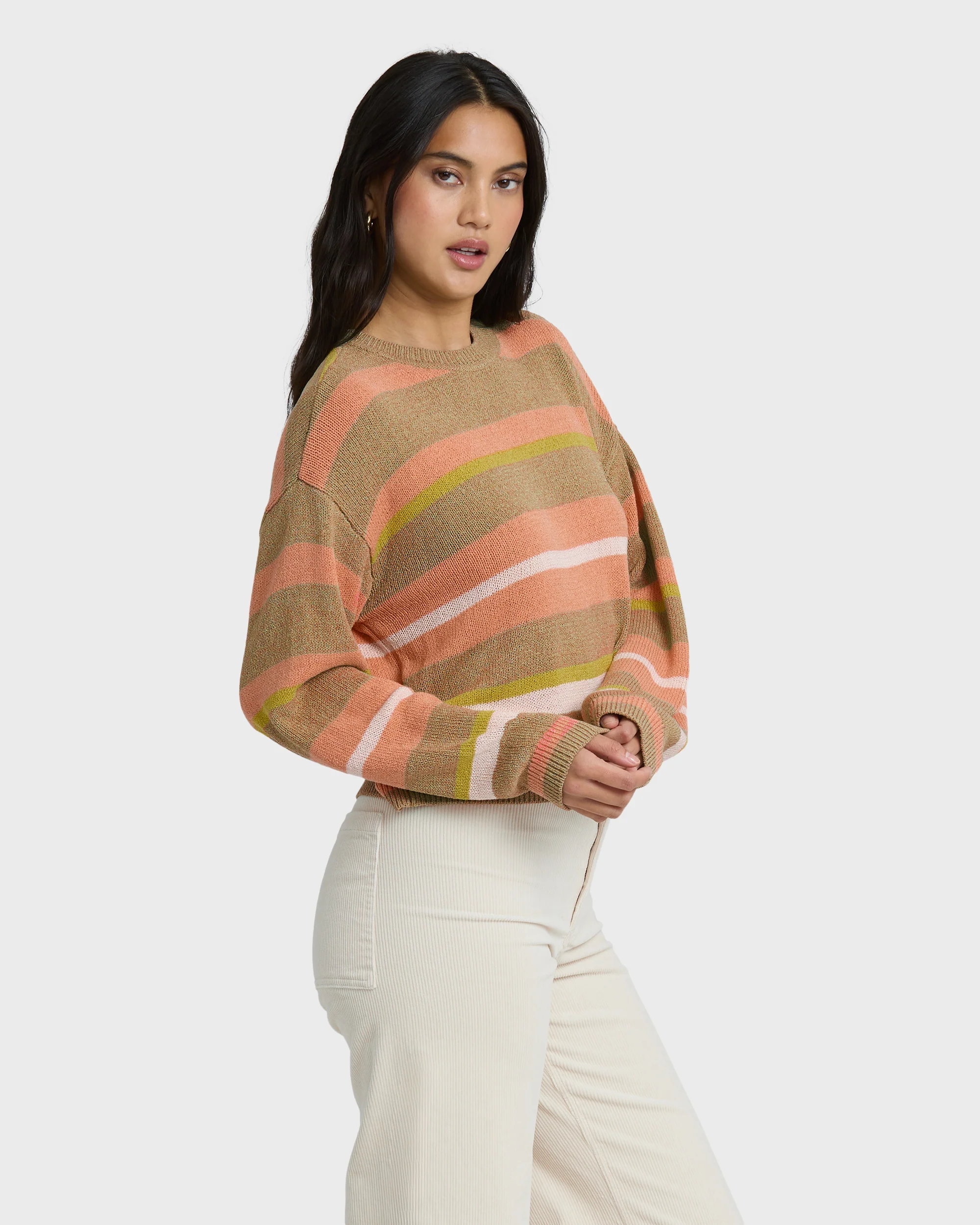 Make It Waves Sweater - Stone - Image 5