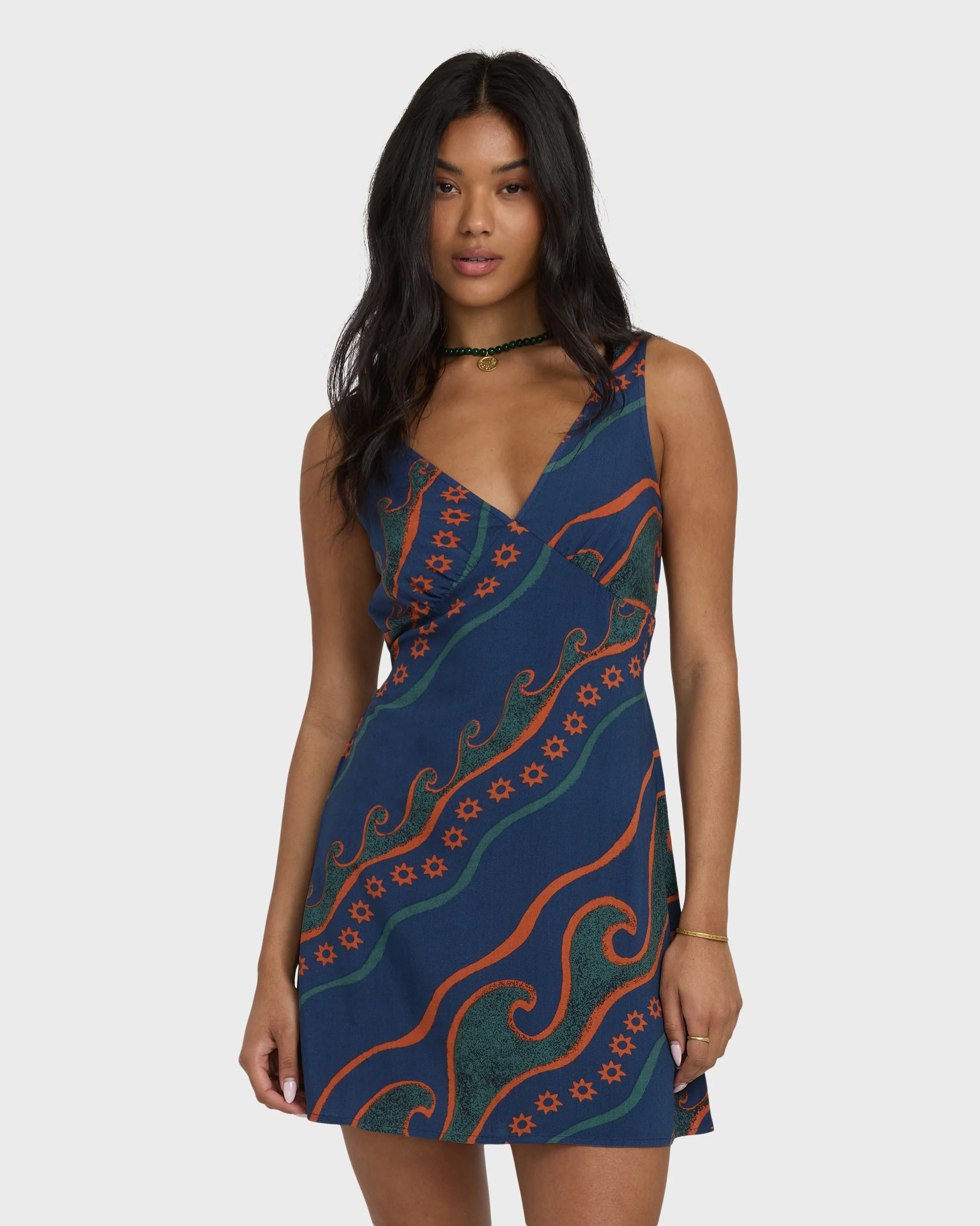 Morning Swell Mini Dress - Celestial Blue - Image 2