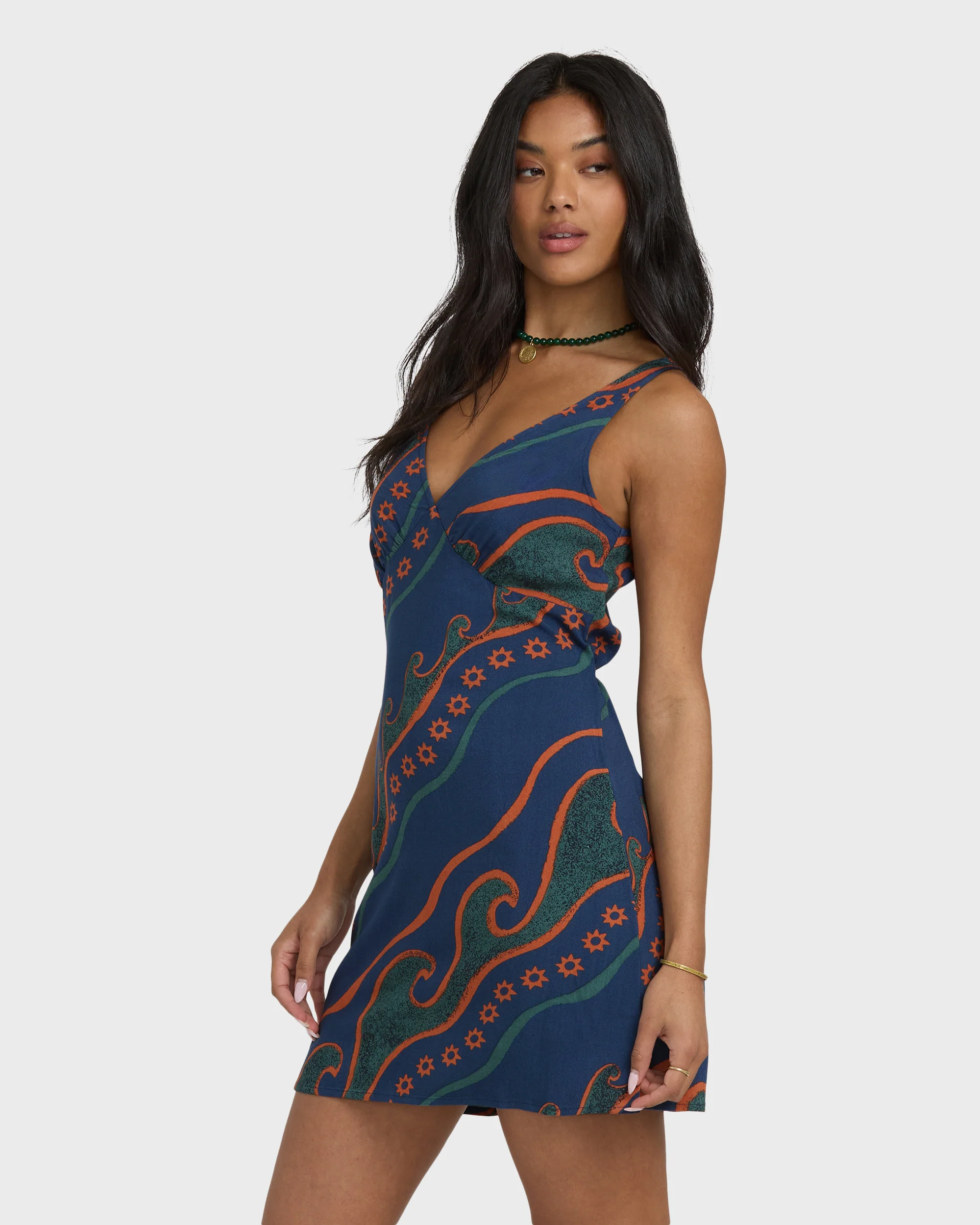 Morning Swell Mini Dress - Celestial Blue - Image 4