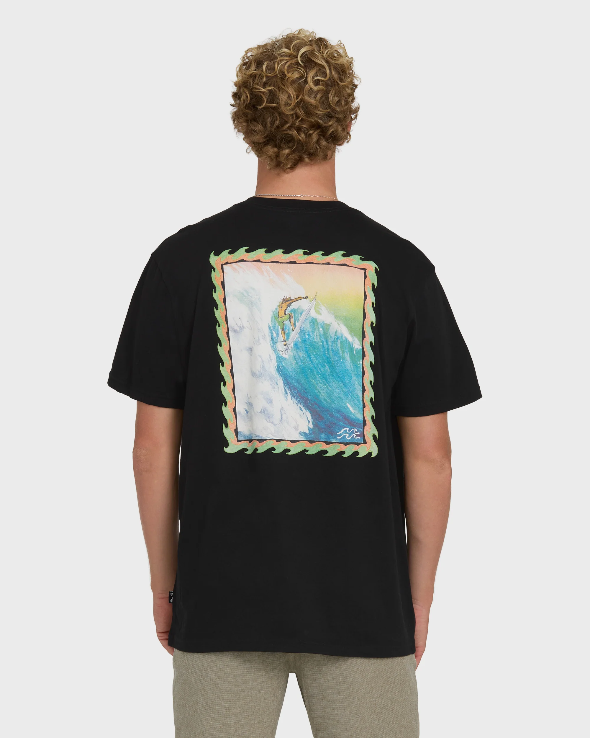 Nanda Ormond Occy Premium Short Sleeve Knit Graphic T-Shirt - Black - Image 2