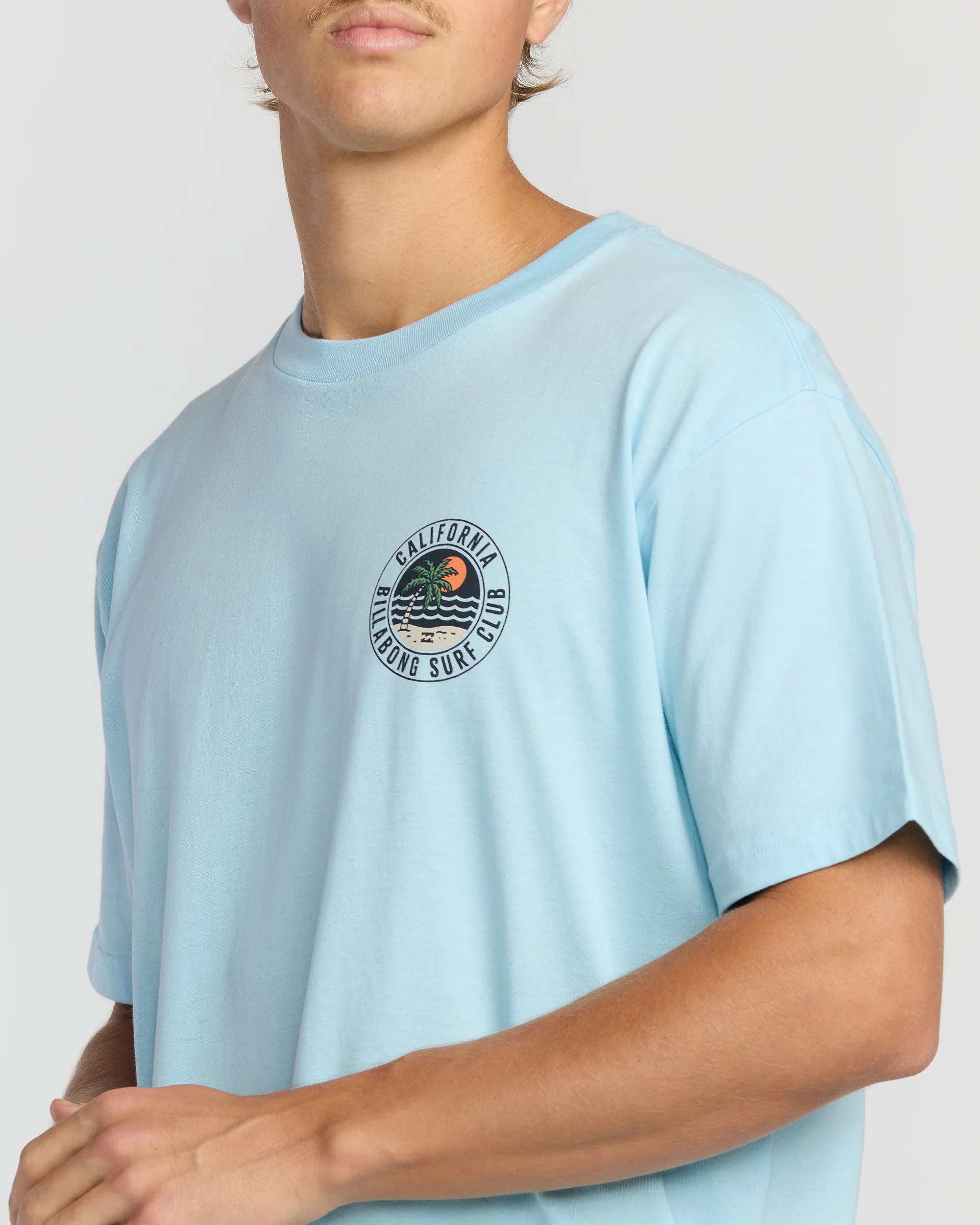 Palm Beach Ca Premium Short Sleeve T-Shirt - Coastal Blue - Image 5