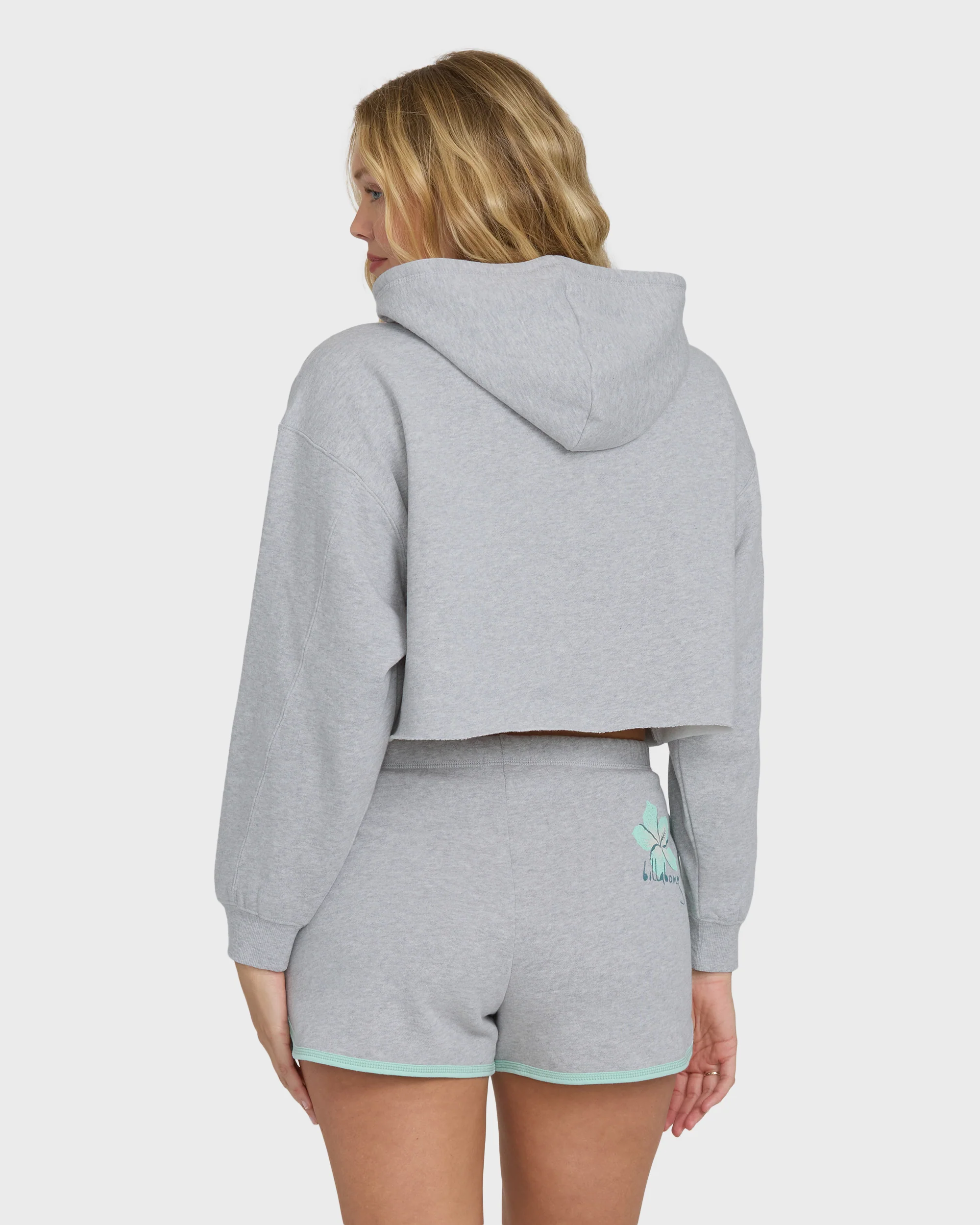 Palmer Fleece Shorts - Heather Gray - Image 2