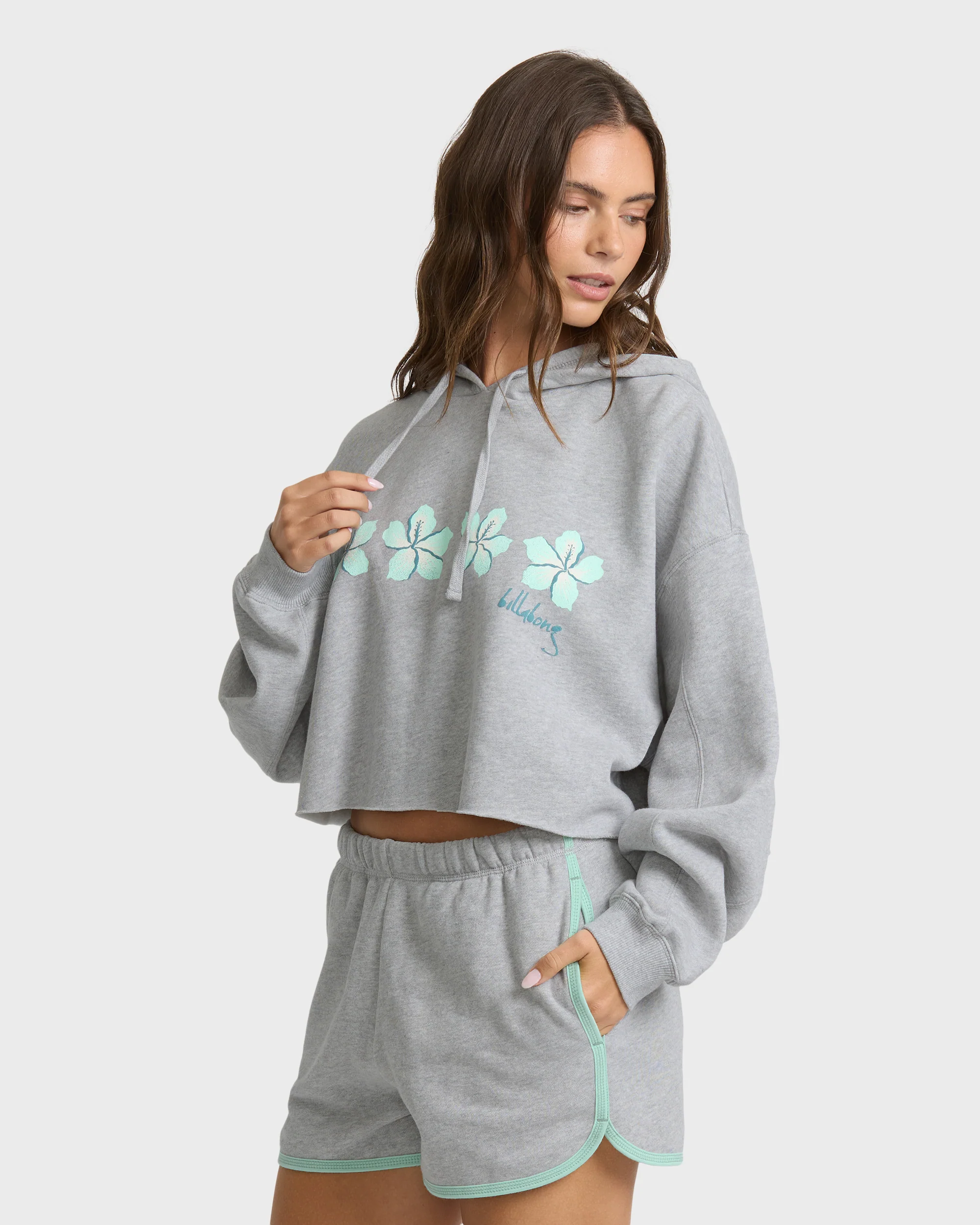 Palmer Hood Pullover Hoodie - Heather Gray - Image 3