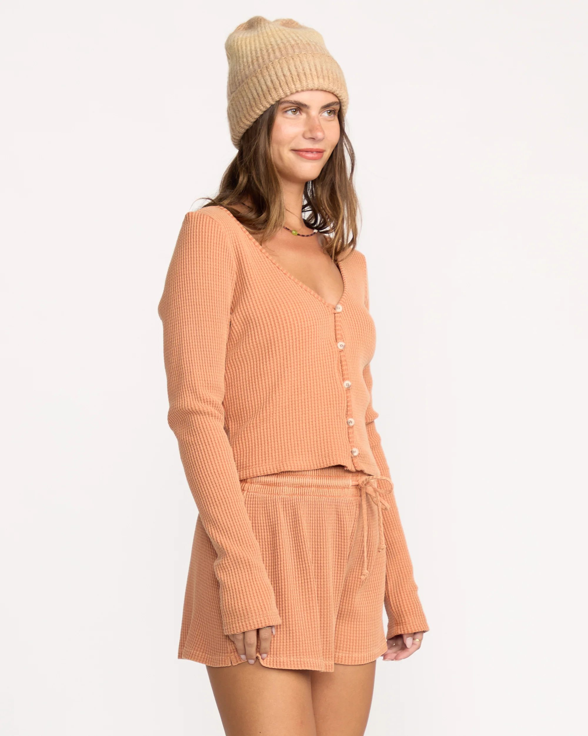 Paxton Long Sleeve Top - Sunburnt - Image 4