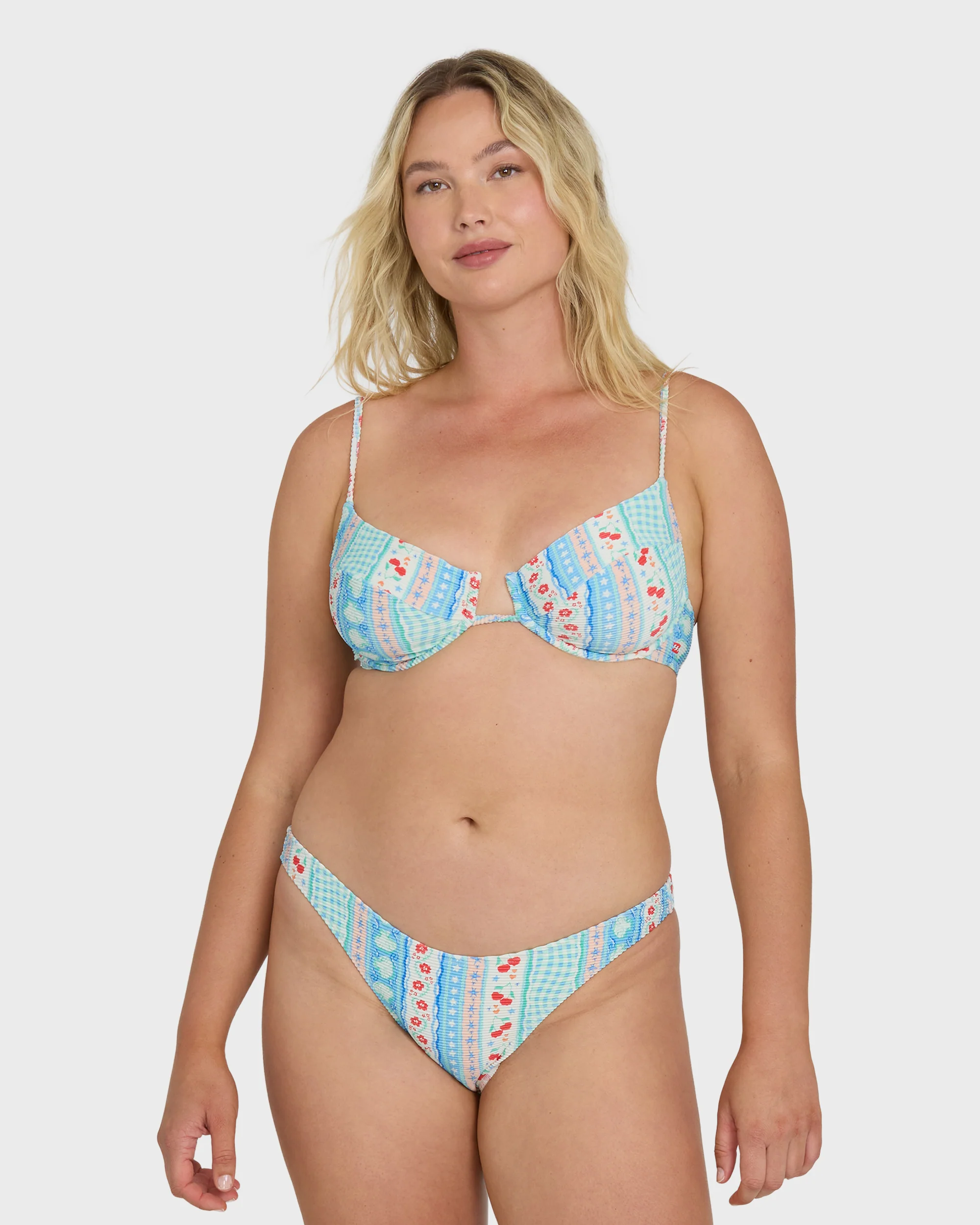 Picnic Leah Underwire Bikini Top - Dream Blue - Image 6