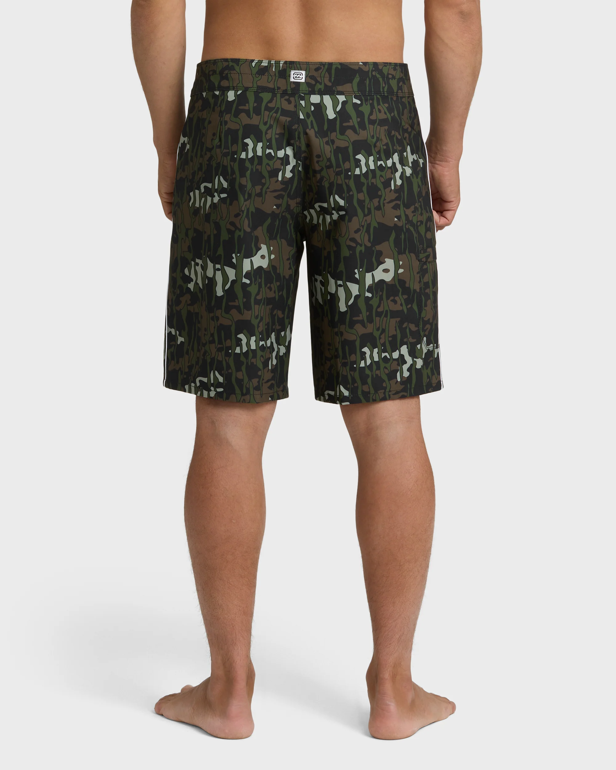 Piped Pro 19" Boardshorts - Camo - Camo - Image 2