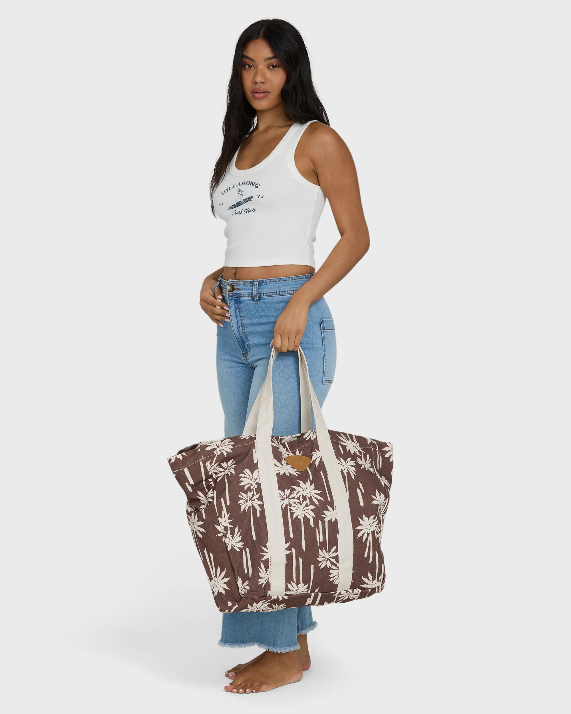 Poppins Playa Zip Top Tote - Nutmeg - Image 3