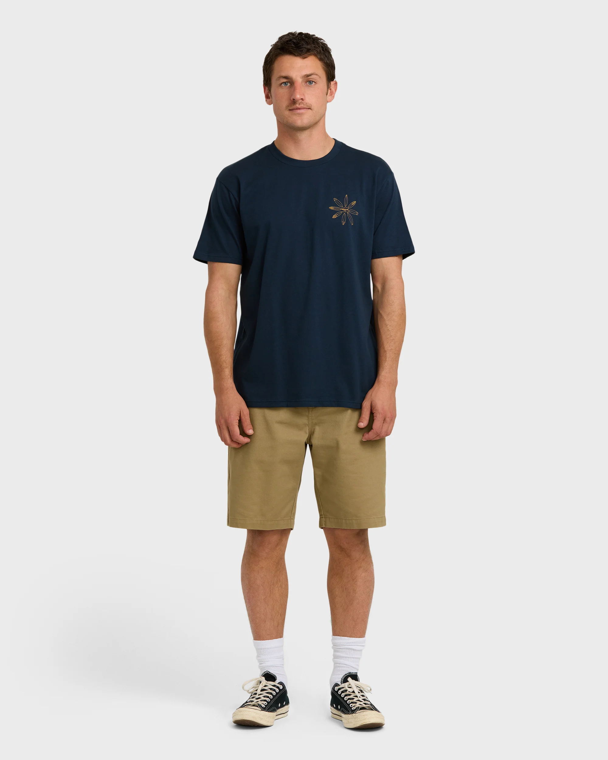 Quiver Premium Short Sleeve T-Shirt - Navy - Image 3