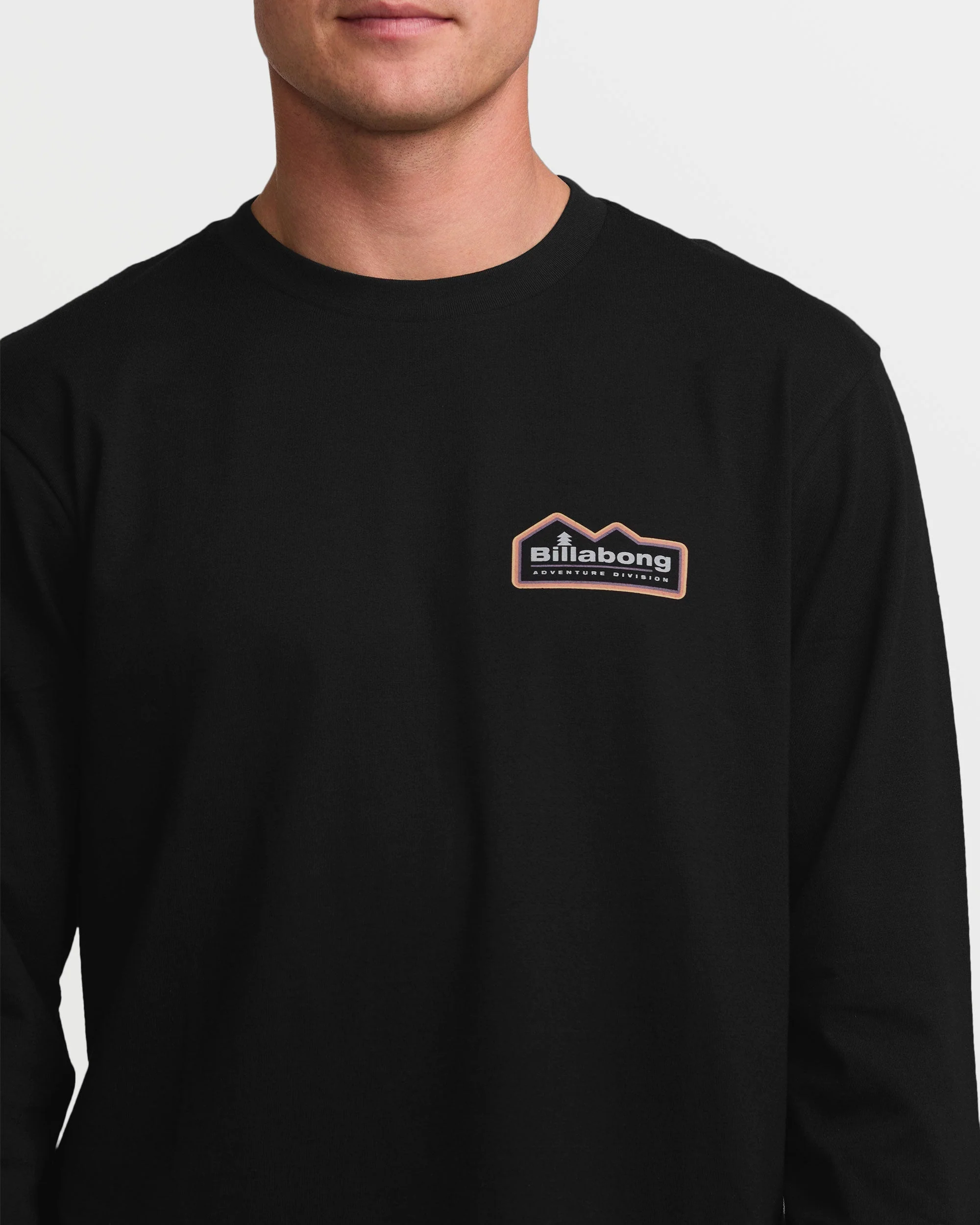 Range A/Div Long Sleeve Tee - Black - Image 4
