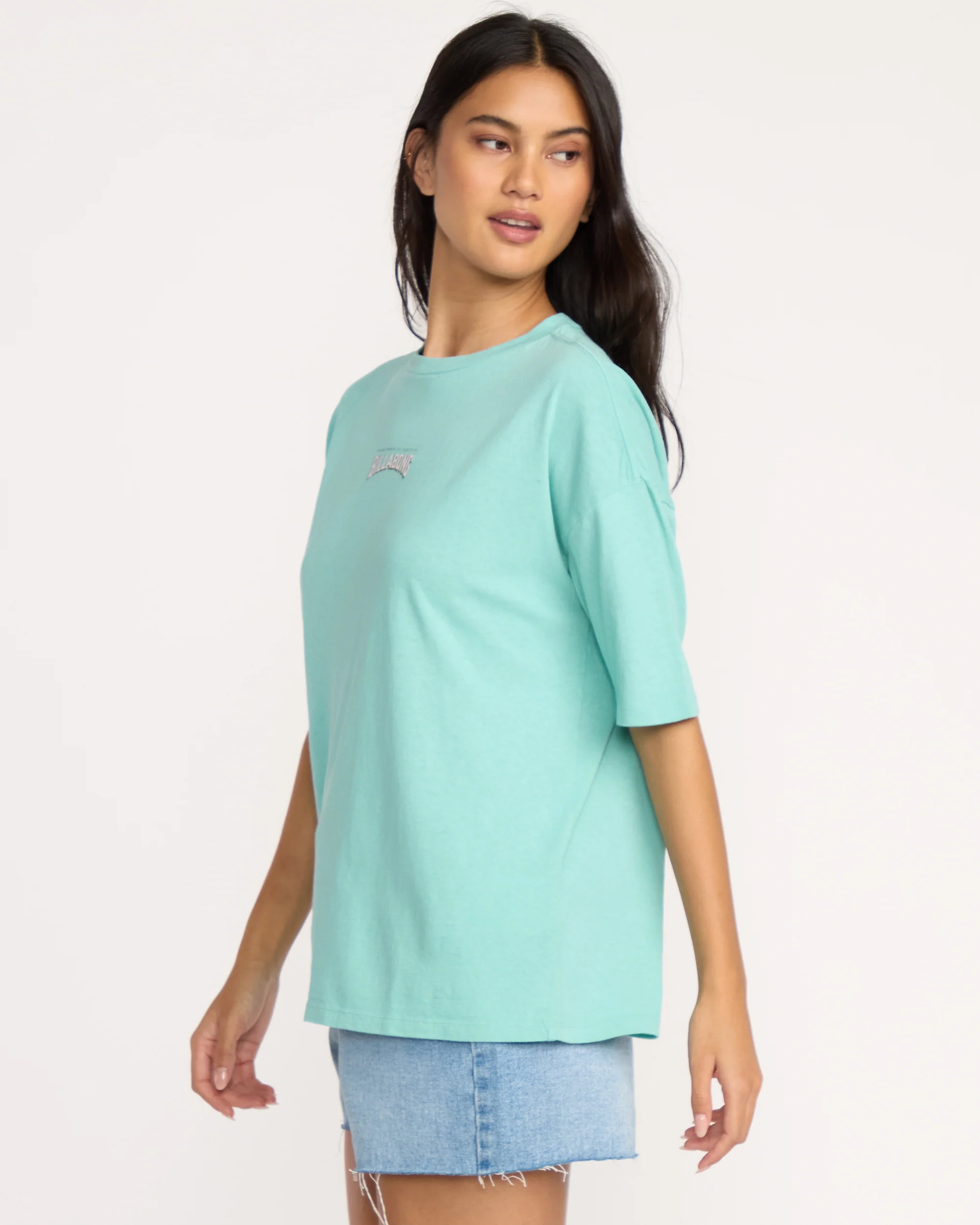Reach For Sunshine T-Shirt - Misty Blue - Image 5