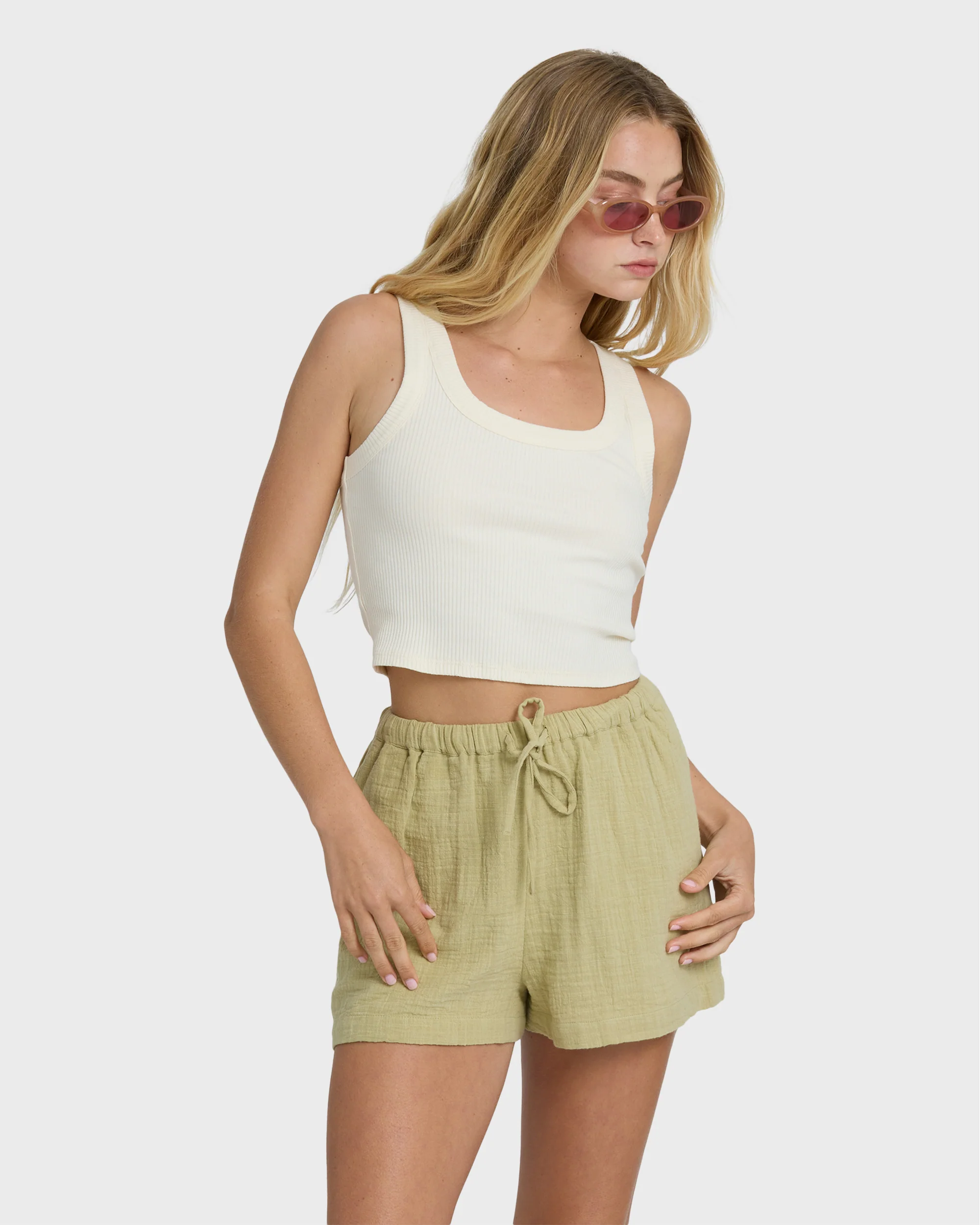 Rerun Tank Top - White Cap - Image 3