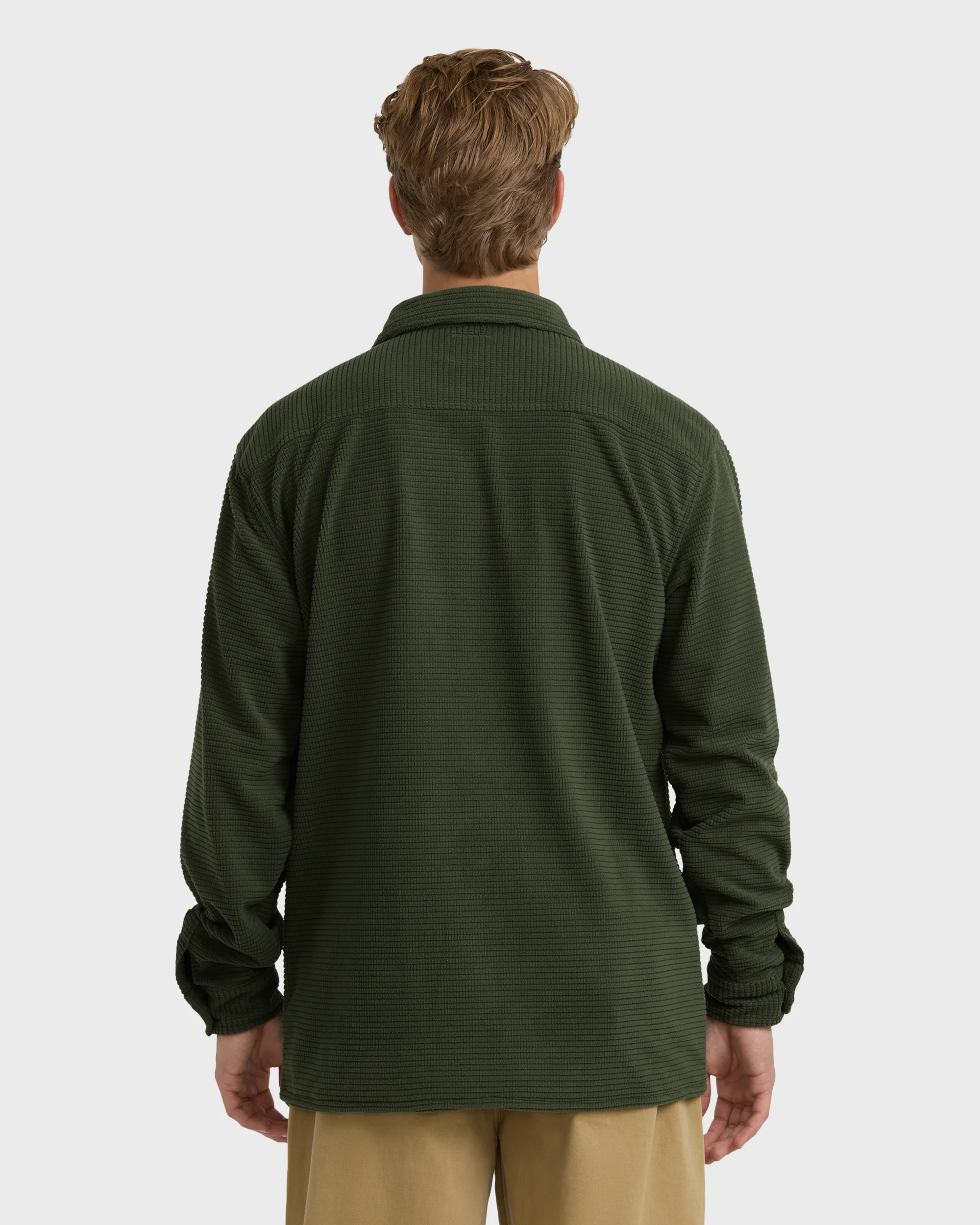 Ridge Flannel Shirt - Fatigue - Image 5