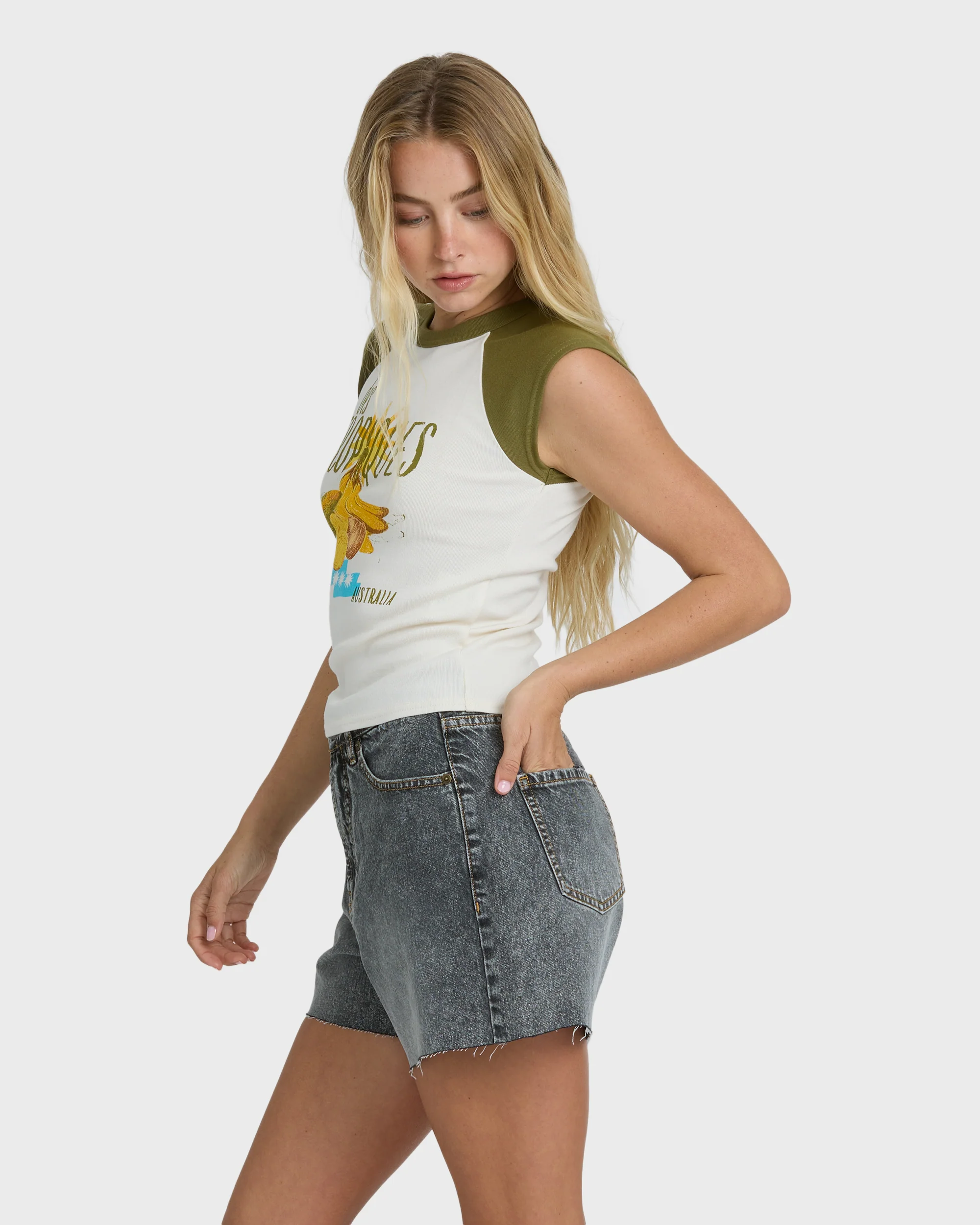 Riley Denim Shorts - Black Water - Image 3
